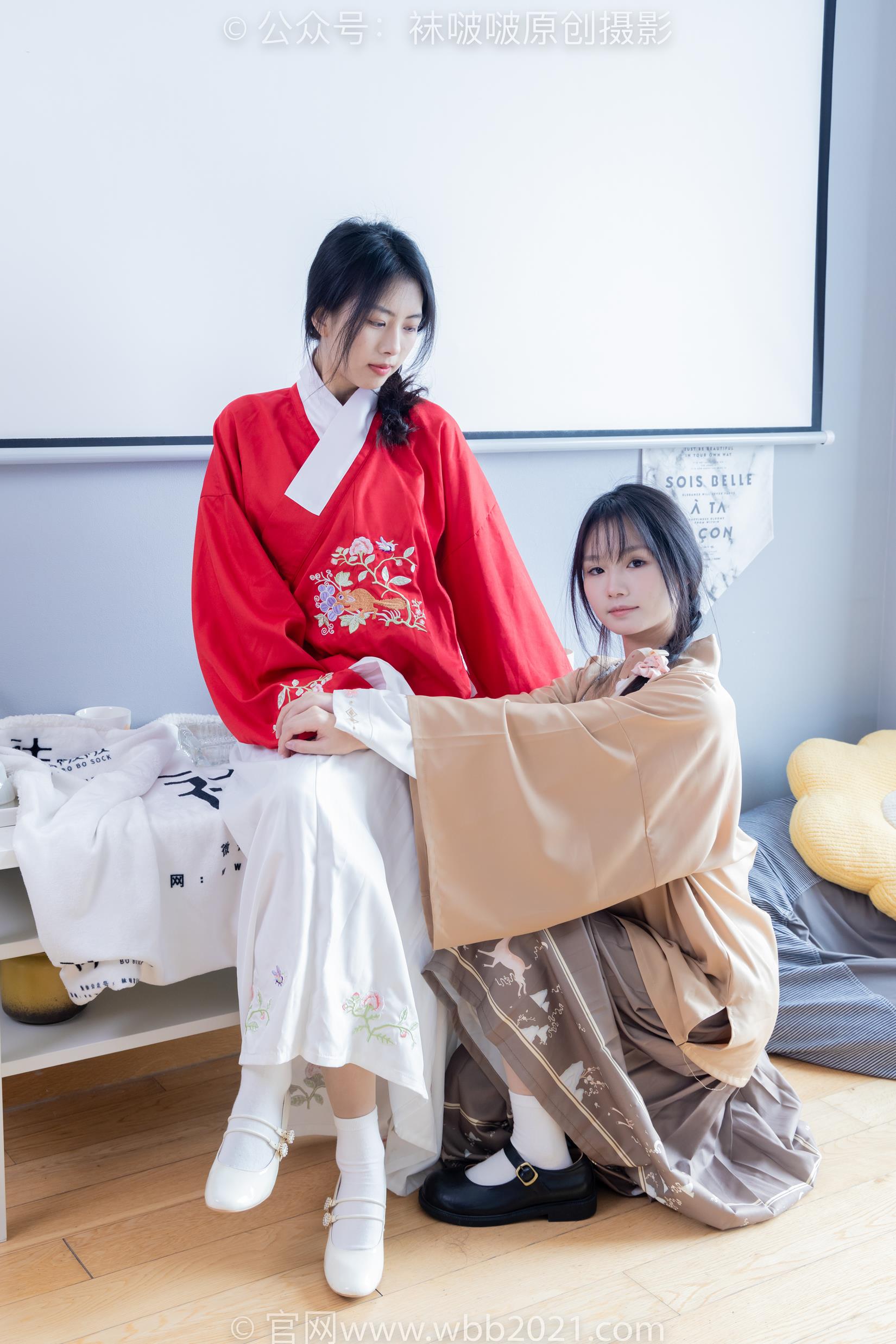 图片[44]-[BoBoSocks袜啵啵]NO.400 奶油甜甜圈-两双高跟鞋、白棉袜、肉丝[158P] – 速更版-美库