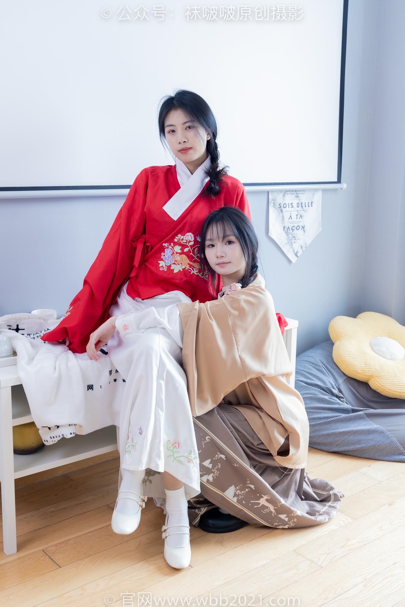 图片[46]-[BoBoSocks袜啵啵]NO.400 奶油甜甜圈-两双高跟鞋、白棉袜、肉丝[158P] – 速更版-美库