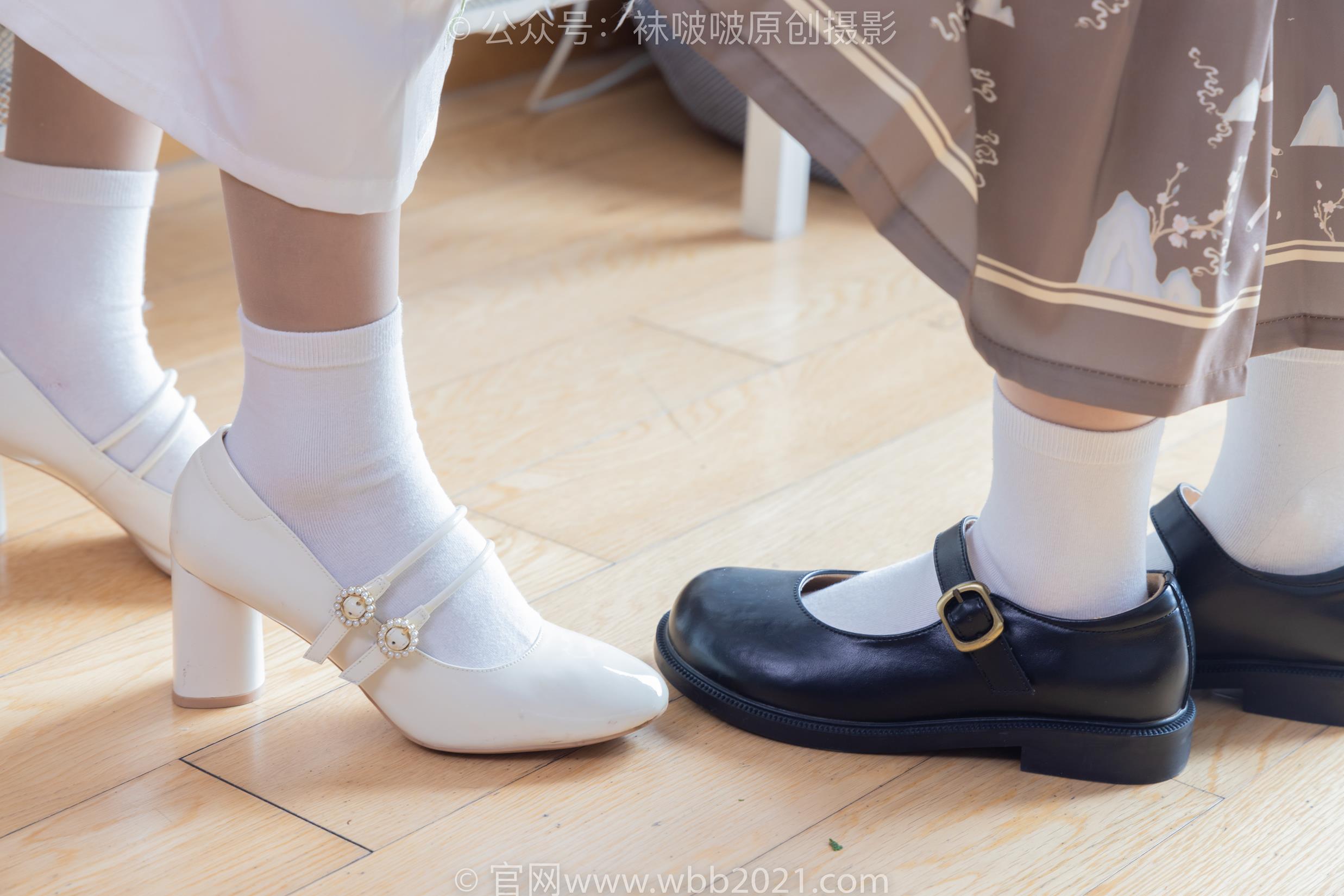 图片[51]-[BoBoSocks袜啵啵]NO.400 奶油甜甜圈-两双高跟鞋、白棉袜、肉丝[158P] – 速更版-美库