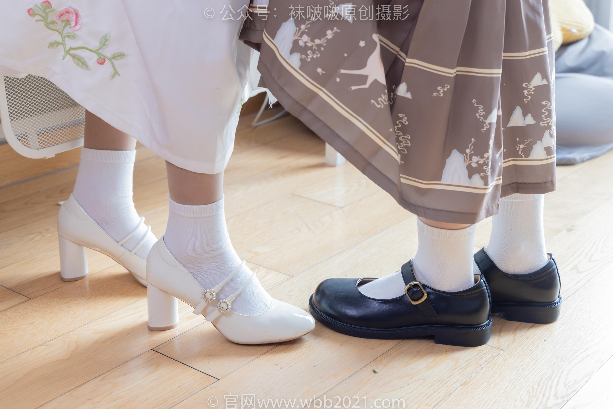 图片[52]-[BoBoSocks袜啵啵]NO.400 奶油甜甜圈-两双高跟鞋、白棉袜、肉丝[158P] – 速更版-美库