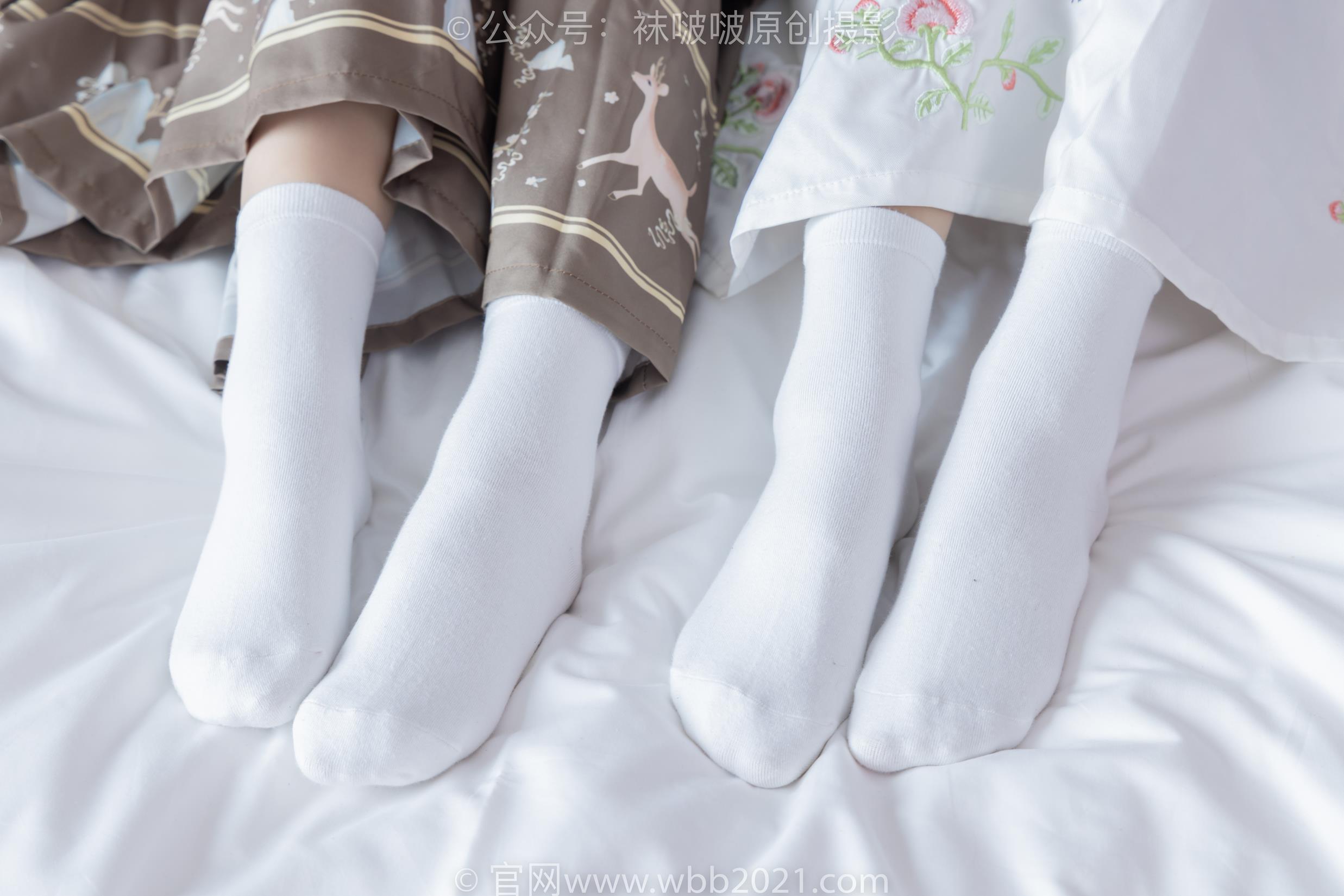 图片[58]-[BoBoSocks袜啵啵]NO.400 奶油甜甜圈-两双高跟鞋、白棉袜、肉丝[158P] – 速更版-美库