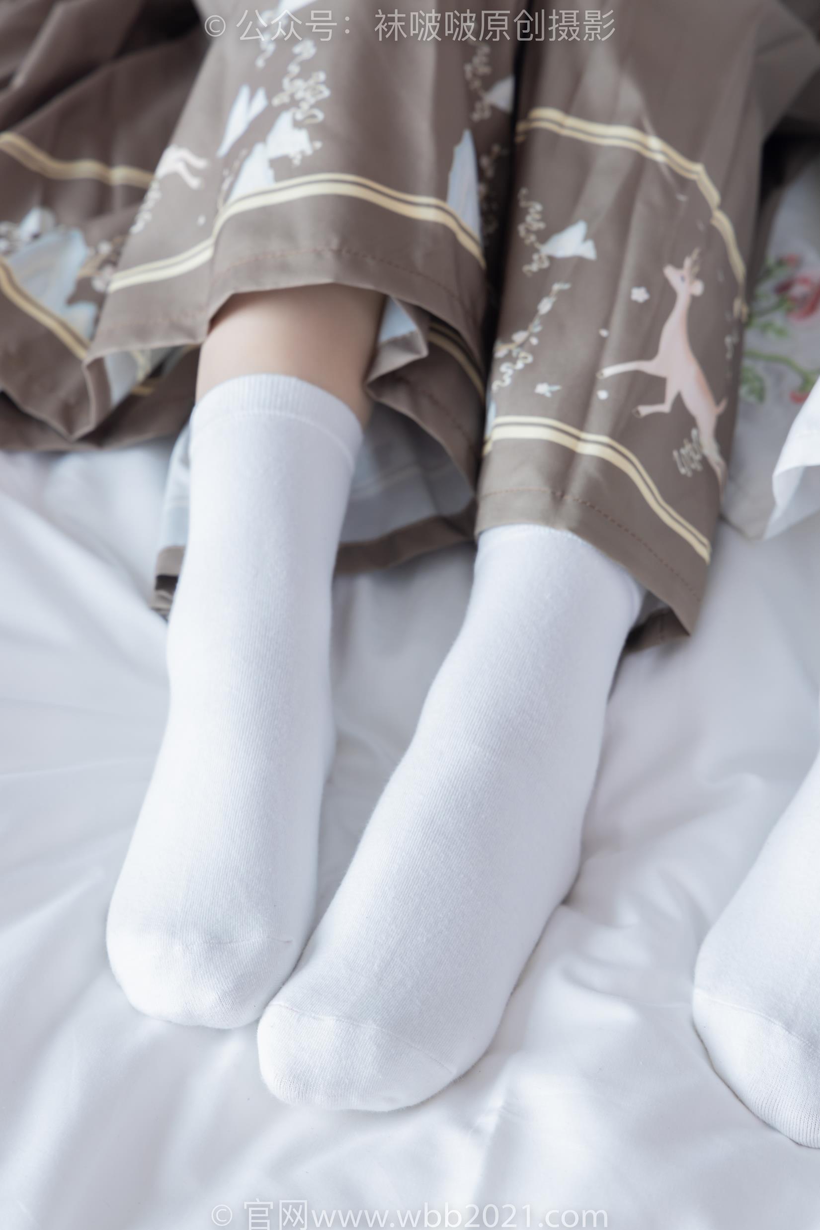 图片[59]-[BoBoSocks袜啵啵]NO.400 奶油甜甜圈-两双高跟鞋、白棉袜、肉丝[158P] – 速更版-美库