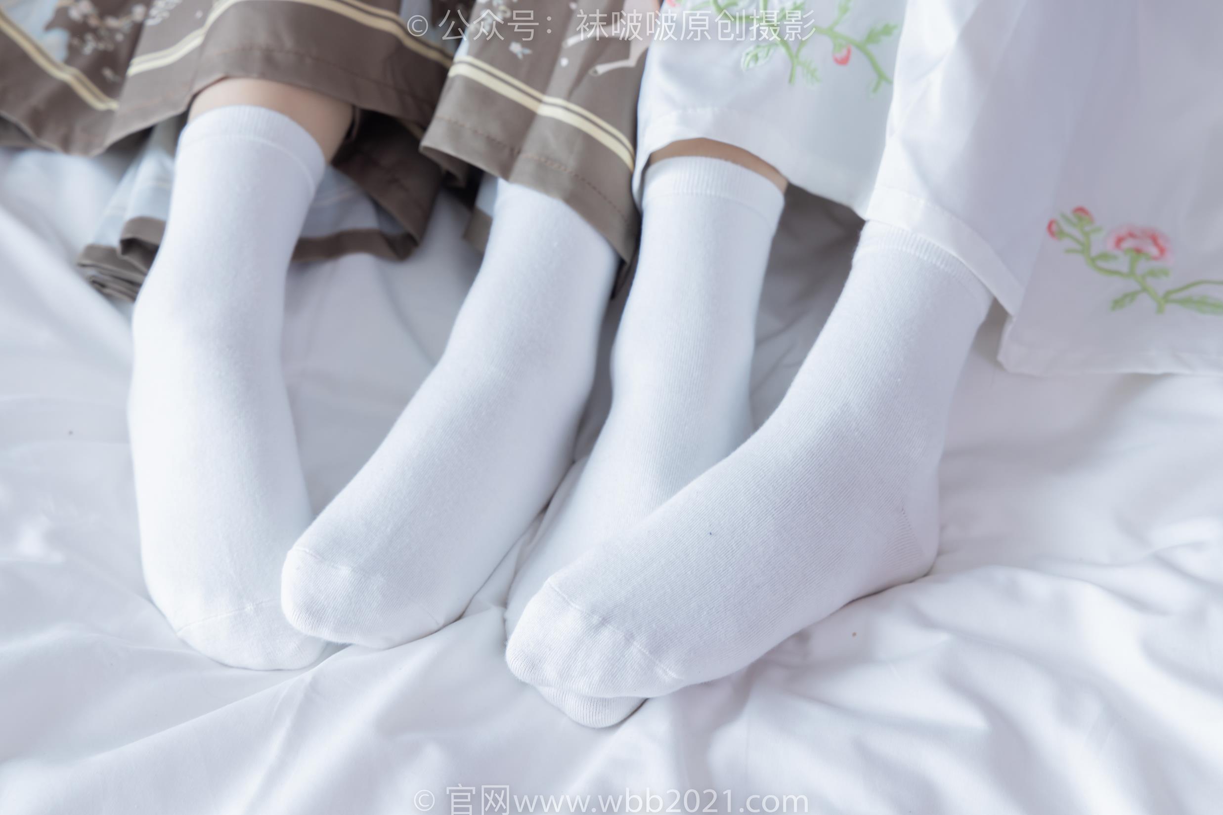 图片[61]-[BoBoSocks袜啵啵]NO.400 奶油甜甜圈-两双高跟鞋、白棉袜、肉丝[158P] – 速更版-美库