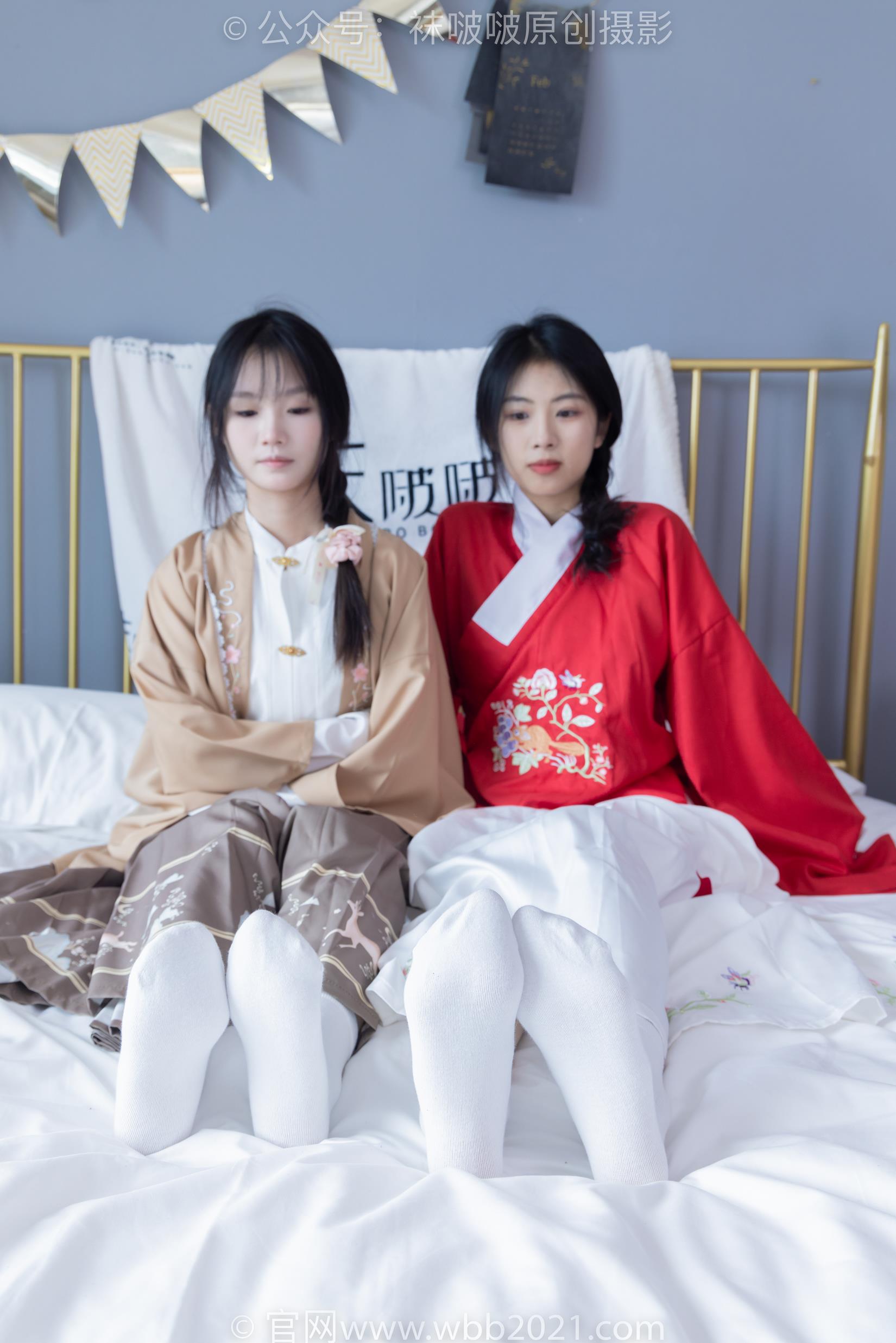 图片[63]-[BoBoSocks袜啵啵]NO.400 奶油甜甜圈-两双高跟鞋、白棉袜、肉丝[158P] – 速更版-美库