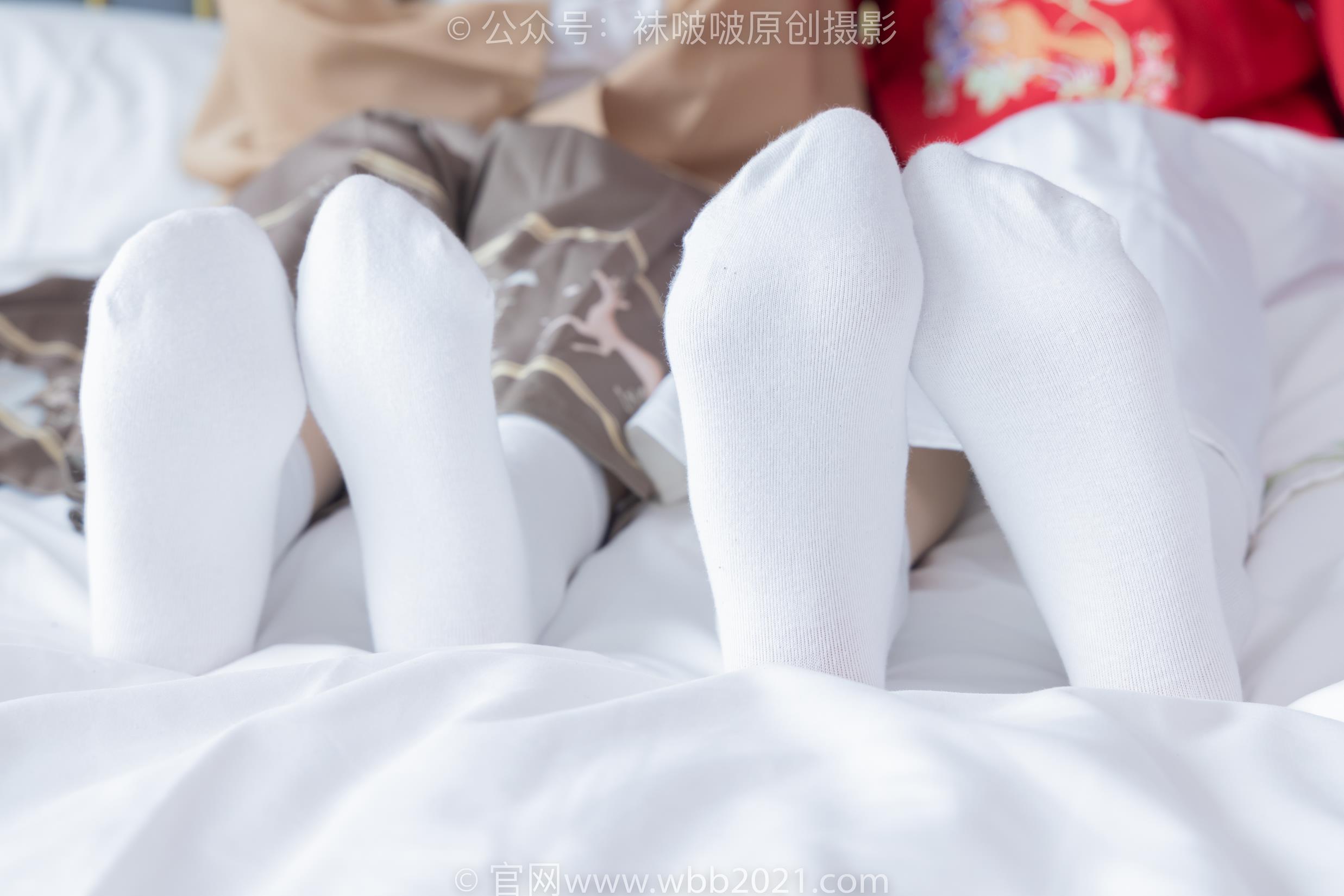 图片[64]-[BoBoSocks袜啵啵]NO.400 奶油甜甜圈-两双高跟鞋、白棉袜、肉丝[158P] – 速更版-美库