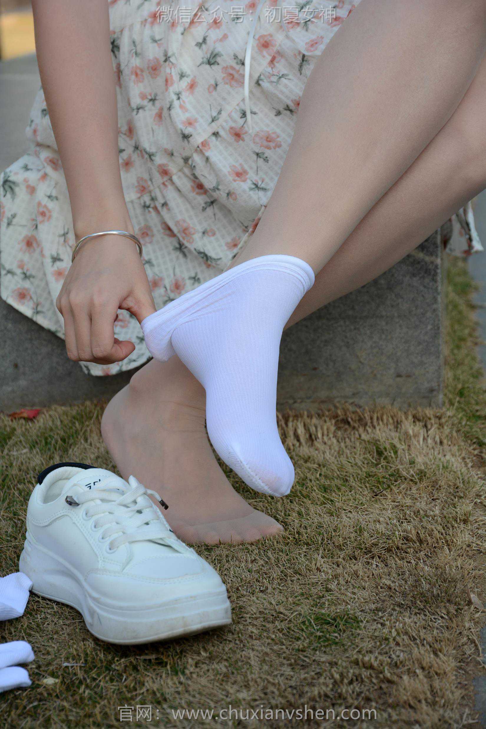 图片[124]-初夏女神 NO.159 双双 迎春碎花裙[140P] – 速更版-美库