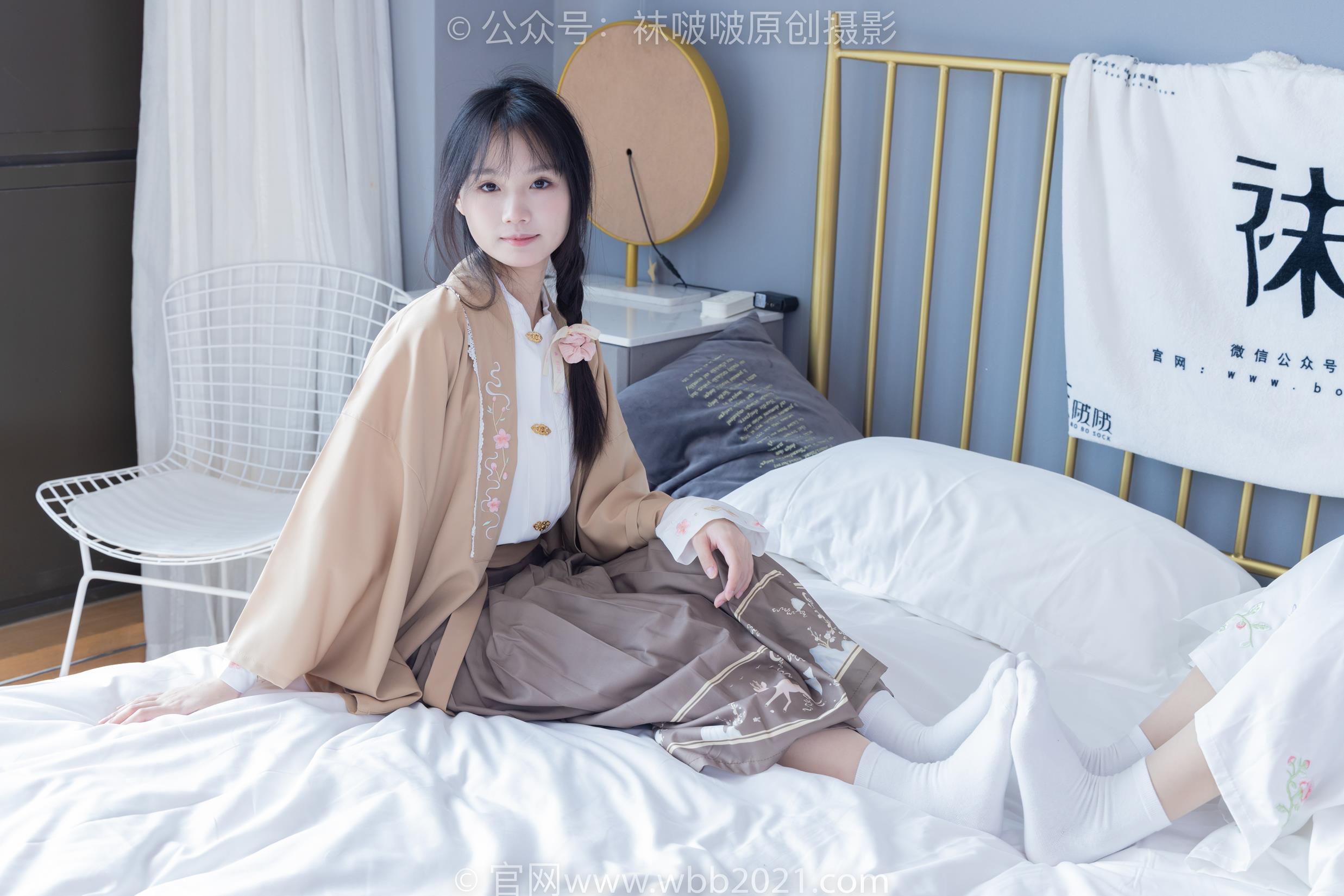 图片[69]-[BoBoSocks袜啵啵]NO.400 奶油甜甜圈-两双高跟鞋、白棉袜、肉丝[158P] – 速更版-美库