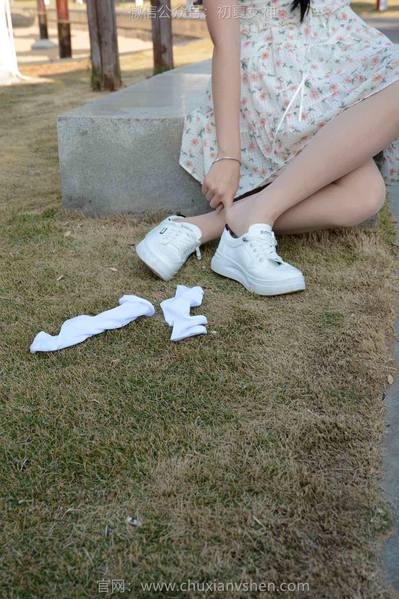 图片[127]-初夏女神 NO.159 双双 迎春碎花裙[140P] – 速更版-美库