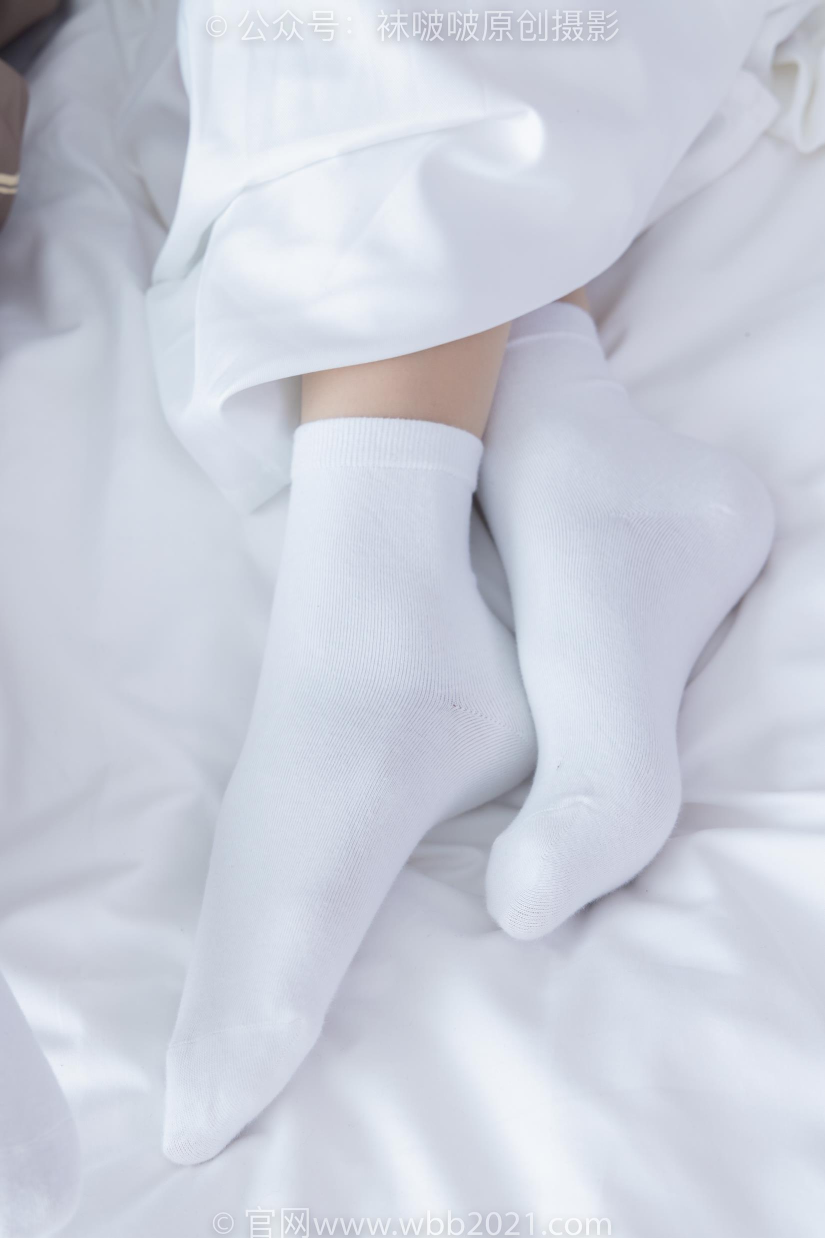 图片[90]-[BoBoSocks袜啵啵]NO.400 奶油甜甜圈-两双高跟鞋、白棉袜、肉丝[158P] – 速更版-美库