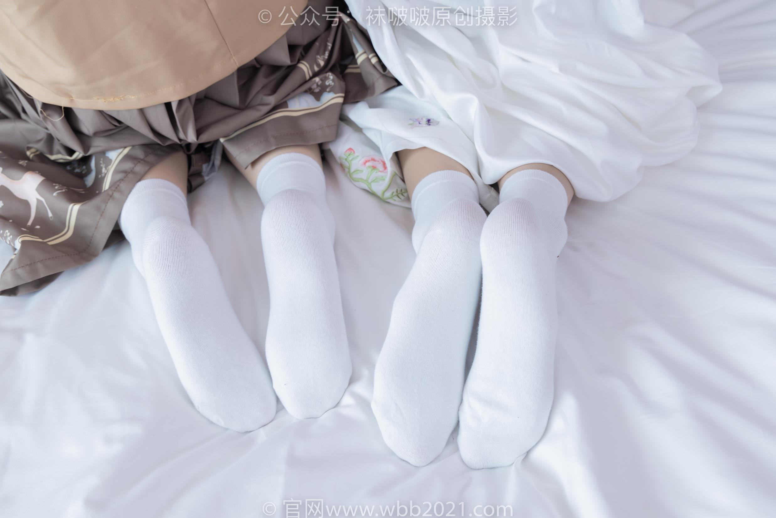 图片[98]-[BoBoSocks袜啵啵]NO.400 奶油甜甜圈-两双高跟鞋、白棉袜、肉丝[158P] – 速更版-美库