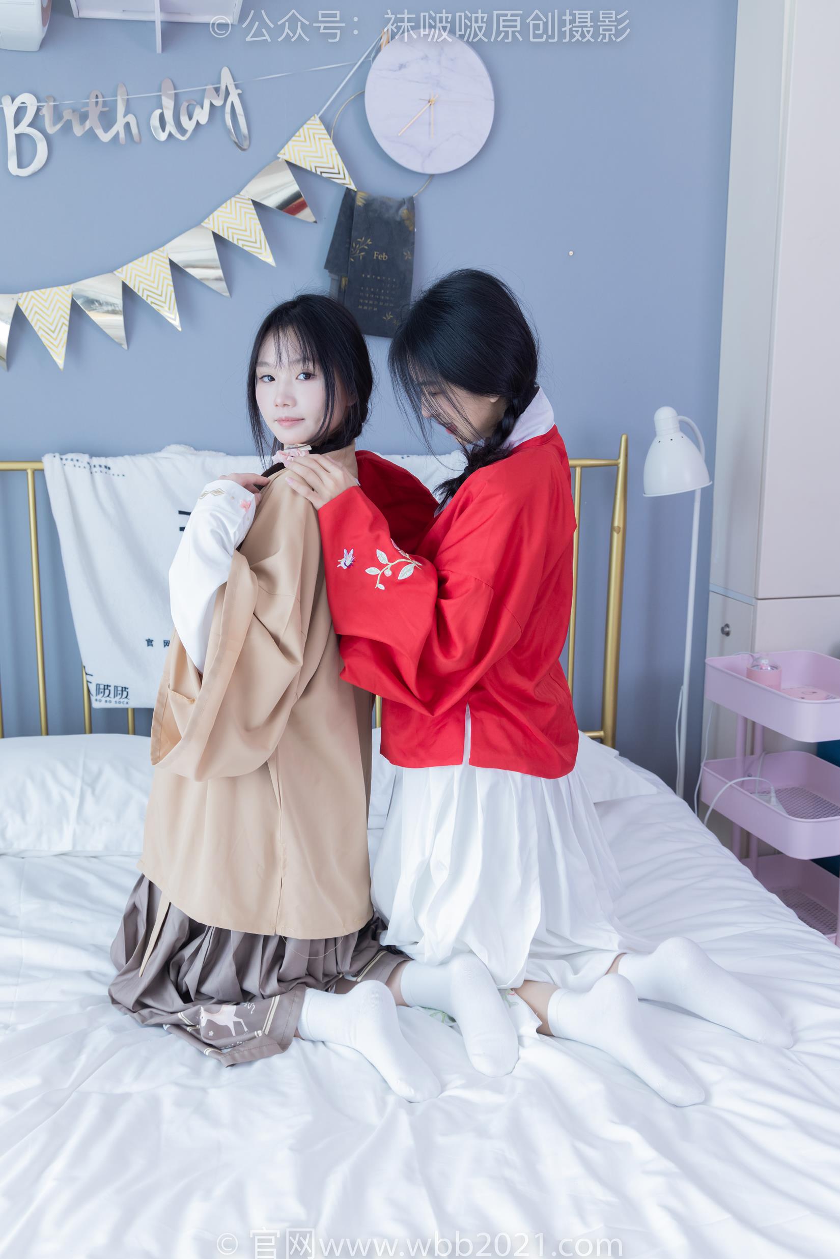 图片[105]-[BoBoSocks袜啵啵]NO.400 奶油甜甜圈-两双高跟鞋、白棉袜、肉丝[158P] – 速更版-美库