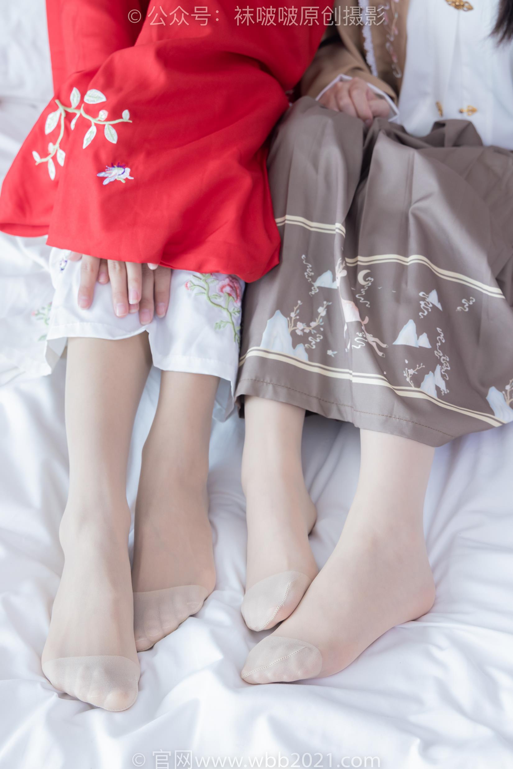 图片[114]-[BoBoSocks袜啵啵]NO.400 奶油甜甜圈-两双高跟鞋、白棉袜、肉丝[158P] – 速更版-美库