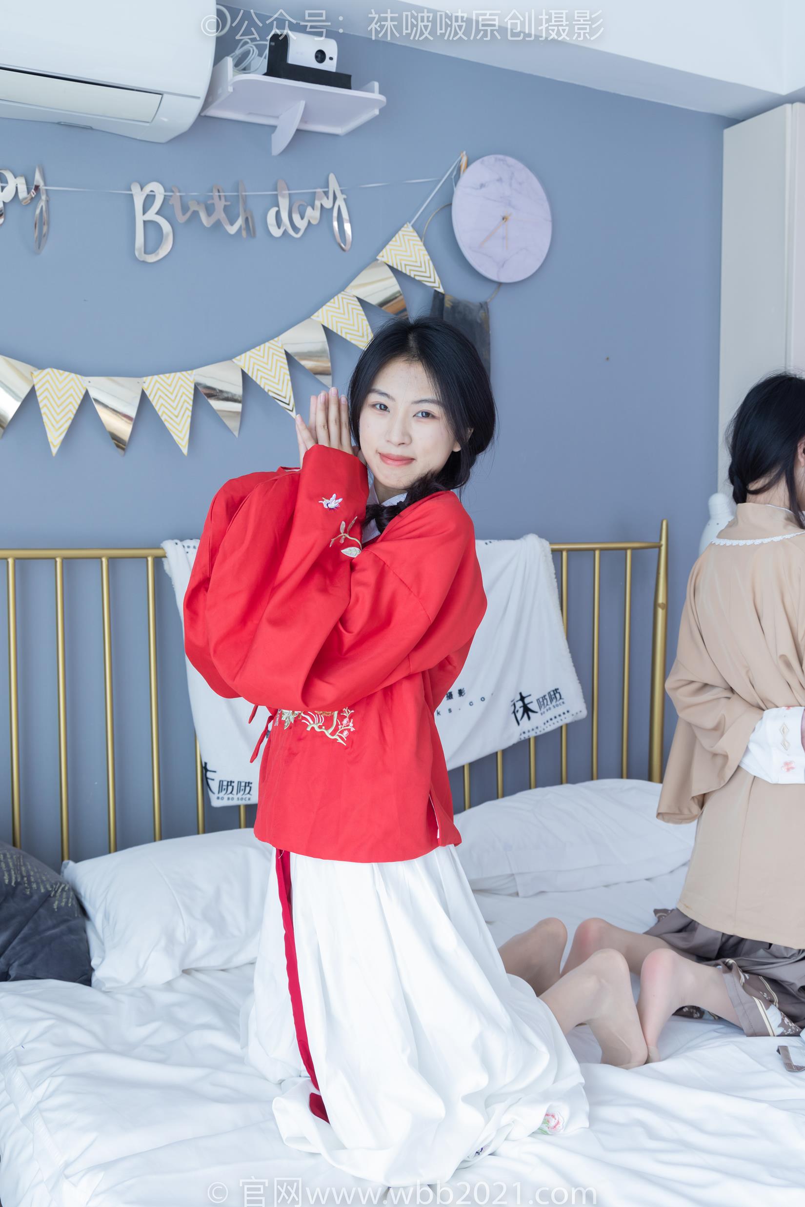 图片[130]-[BoBoSocks袜啵啵]NO.400 奶油甜甜圈-两双高跟鞋、白棉袜、肉丝[158P] – 速更版-美库