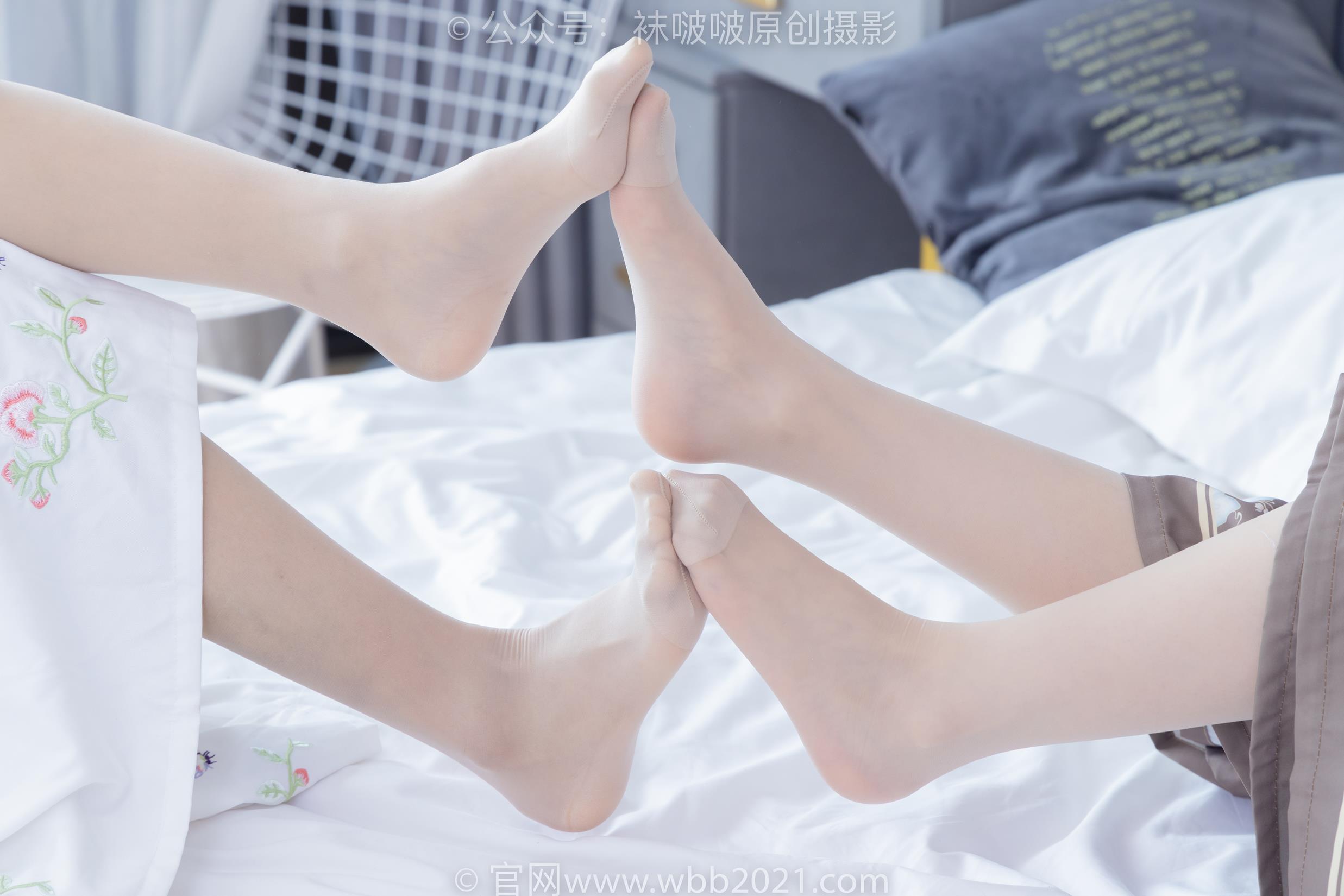 图片[147]-[BoBoSocks袜啵啵]NO.400 奶油甜甜圈-两双高跟鞋、白棉袜、肉丝[158P] – 速更版-美库