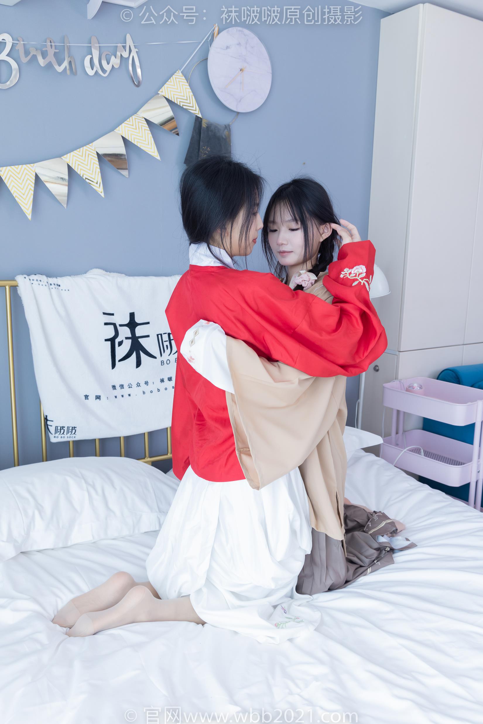 图片[157]-[BoBoSocks袜啵啵]NO.400 奶油甜甜圈-两双高跟鞋、白棉袜、肉丝[158P] – 速更版-美库