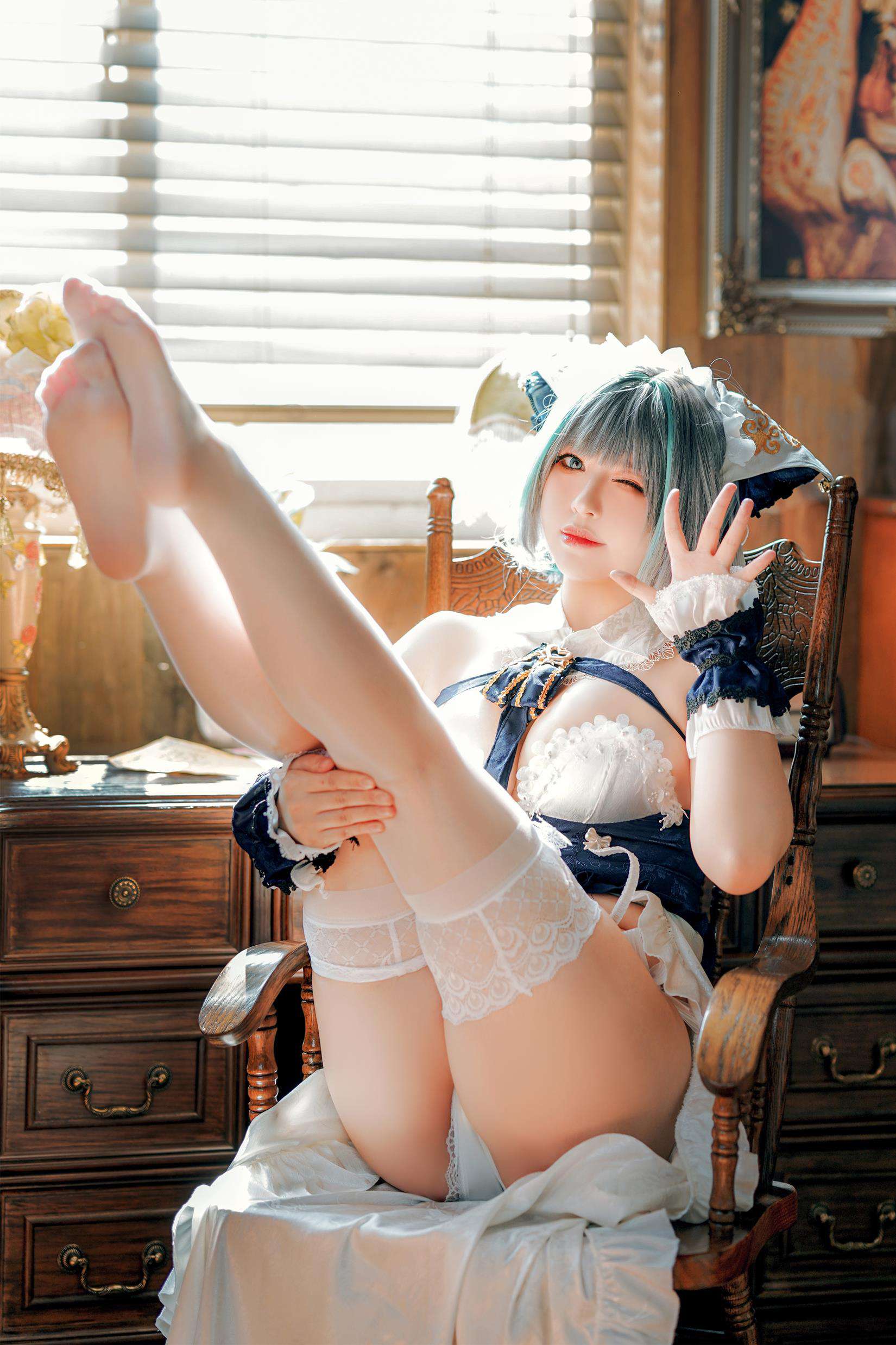 图片[22]-半半子  – 碧蓝航线 柴郡抱枕[52P] – 速更版-美库