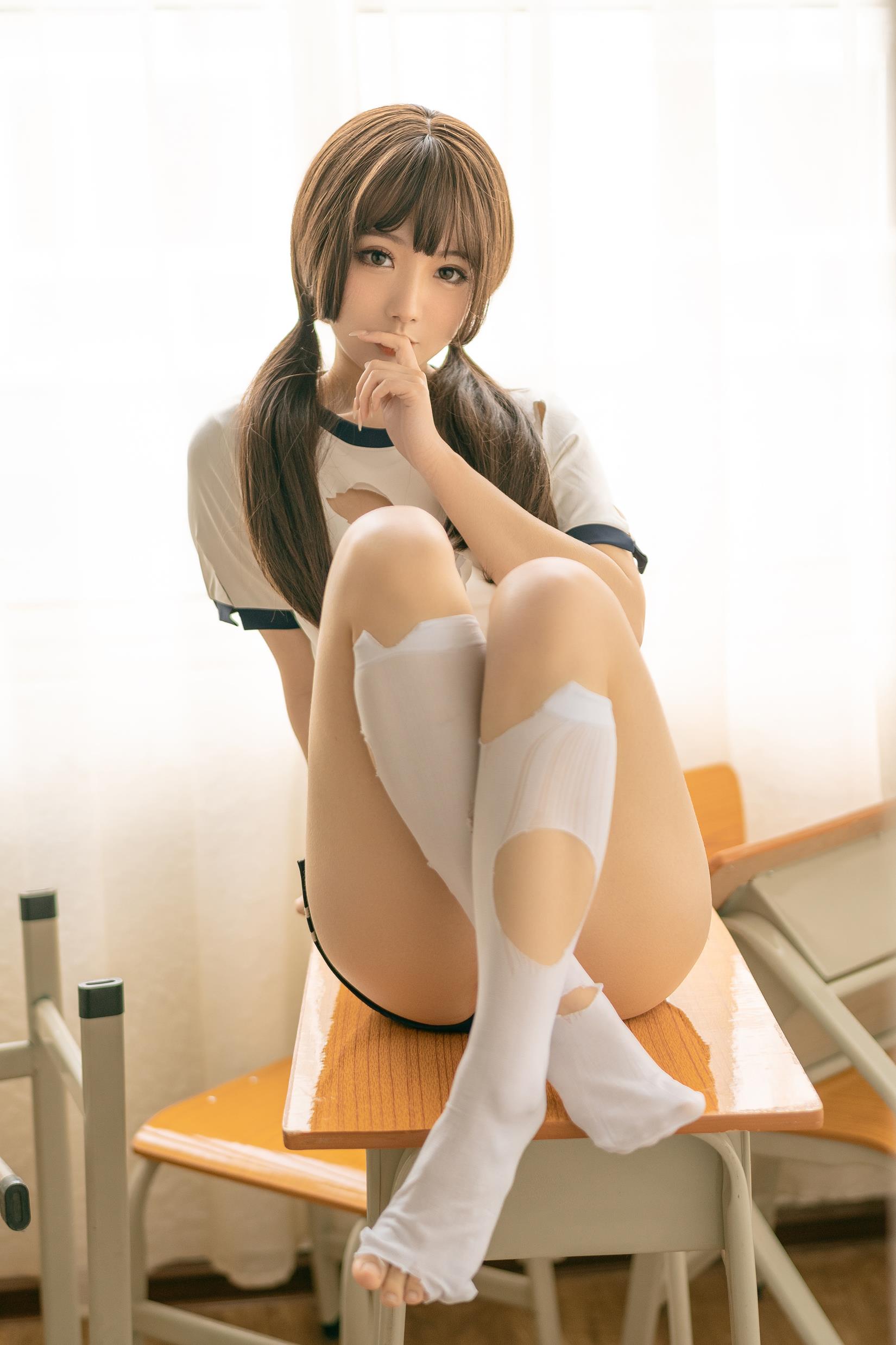 图片[16]-桃良阿宅  – 体操服[31P] – 速更版-美库