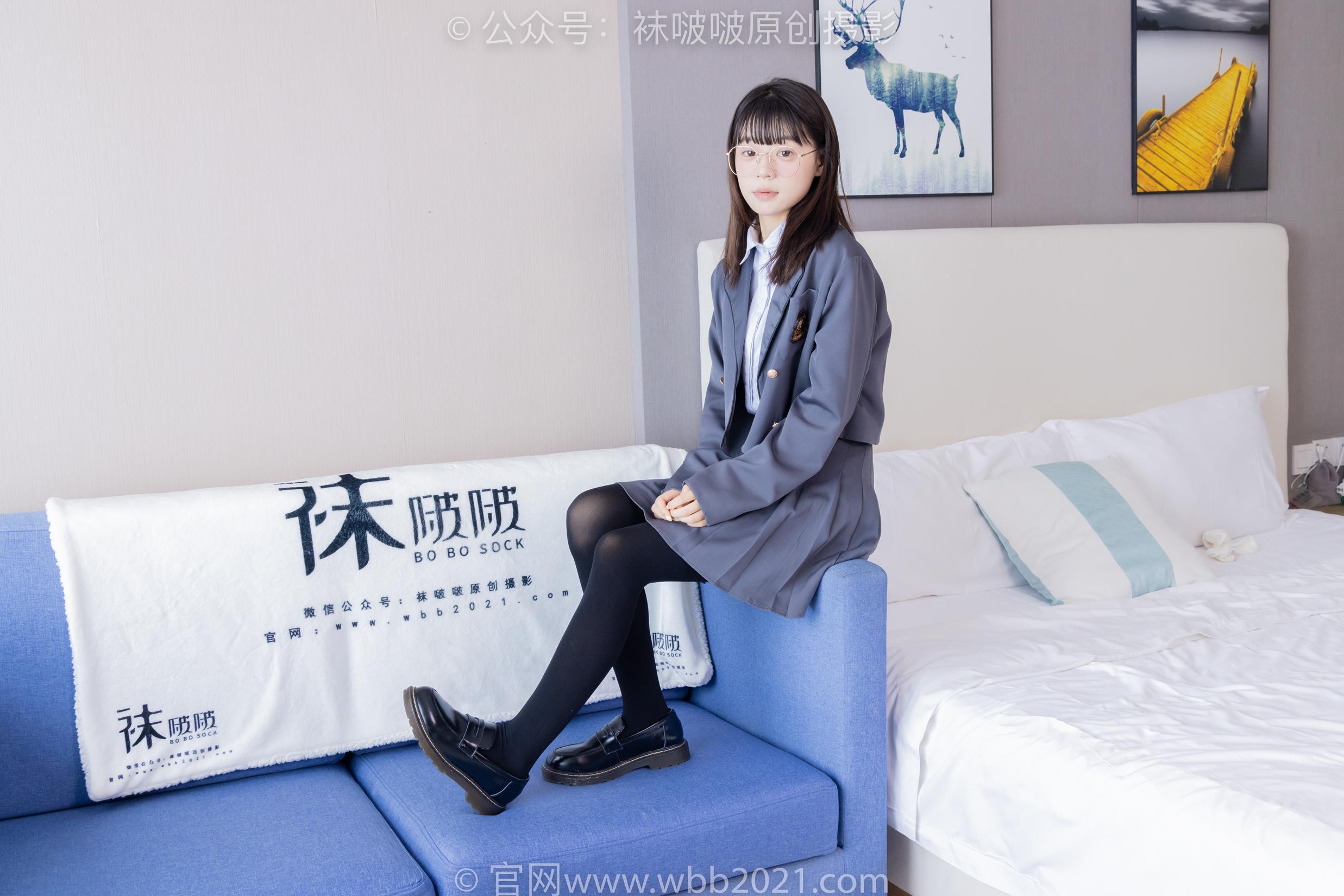 图片[30]-[BoBoSocks袜啵啵]NO.402 糯米-皮鞋、厚黑丝、学院jk[140P] – 速更版-美库