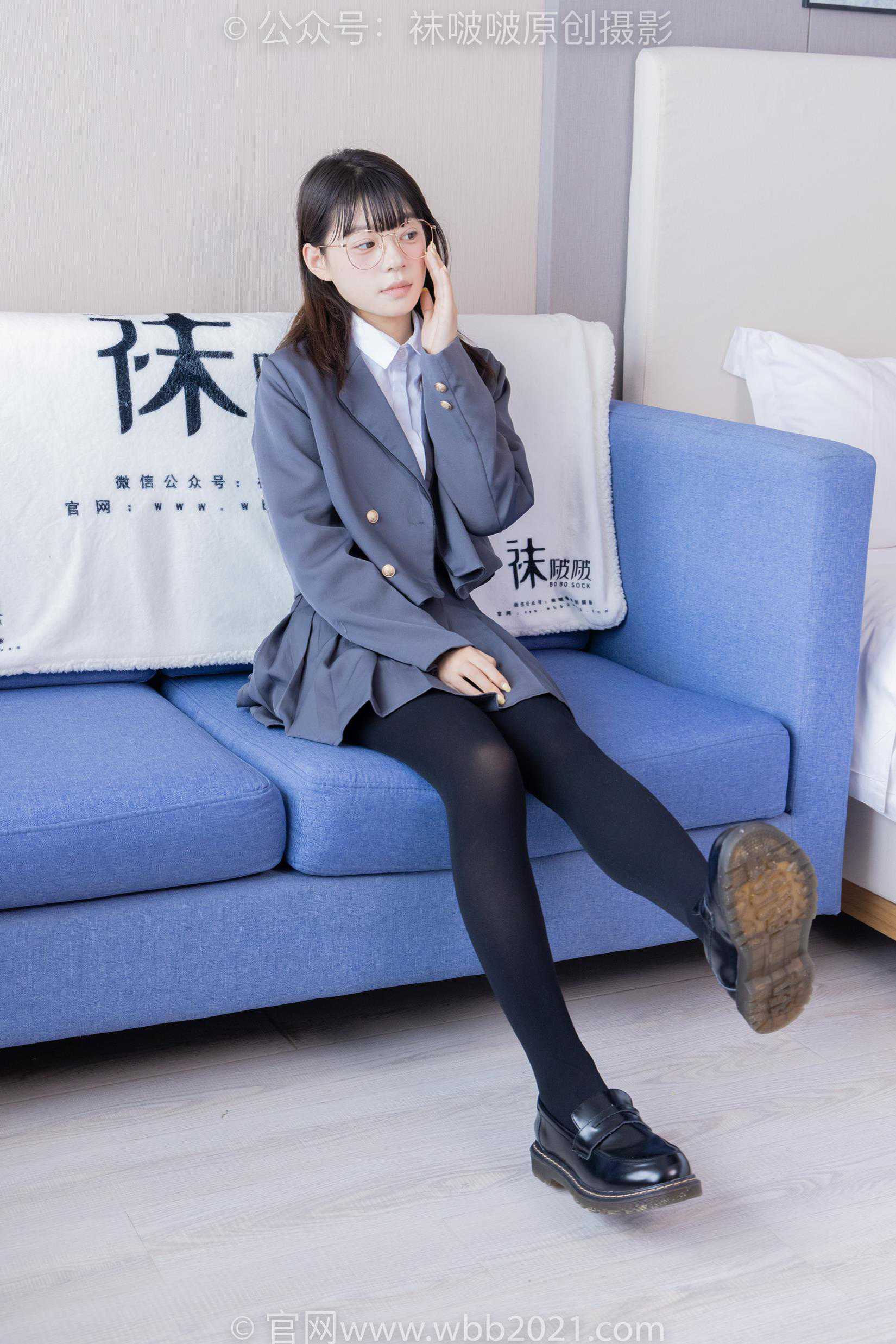 图片[45]-[BoBoSocks袜啵啵]NO.402 糯米-皮鞋、厚黑丝、学院jk[140P] – 速更版-美库