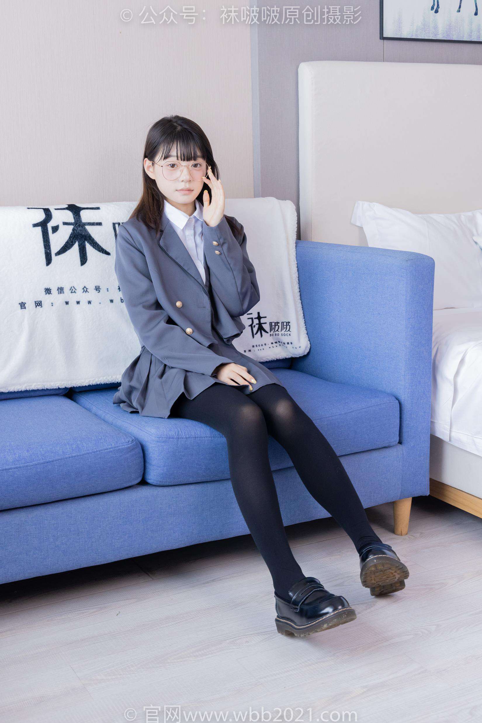 图片[46]-[BoBoSocks袜啵啵]NO.402 糯米-皮鞋、厚黑丝、学院jk[140P] – 速更版-美库