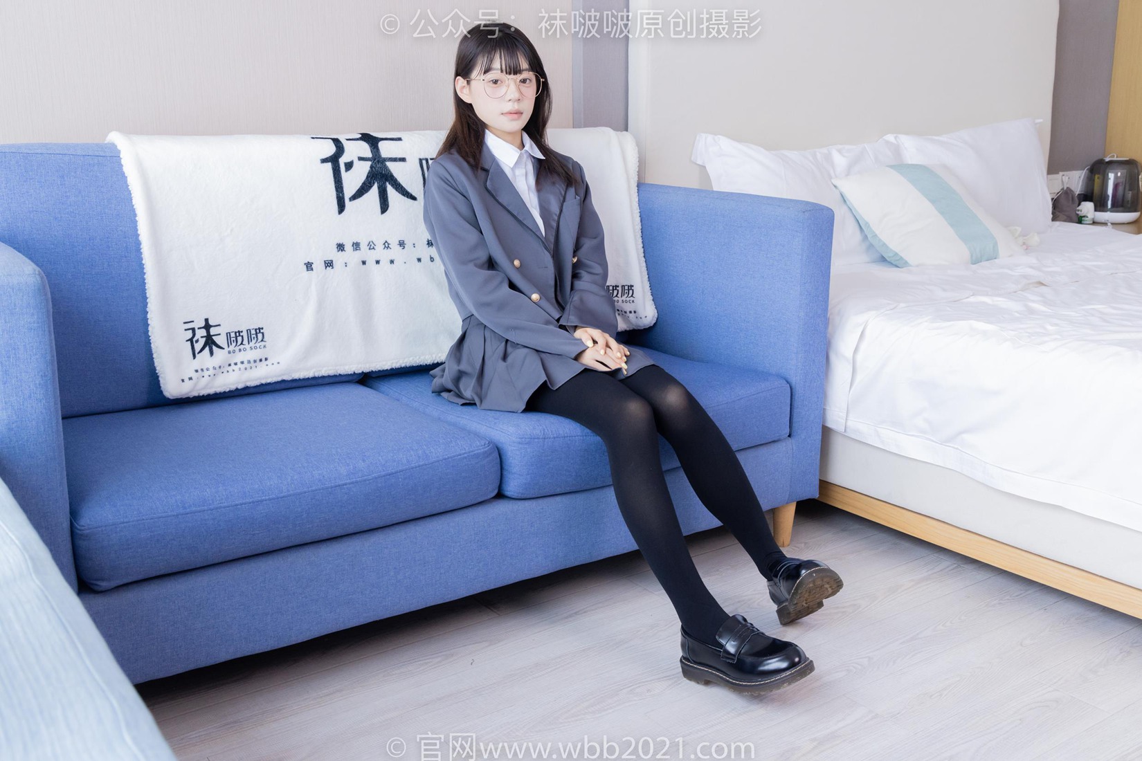 图片[47]-[BoBoSocks袜啵啵]NO.402 糯米-皮鞋、厚黑丝、学院jk[140P] – 速更版-美库