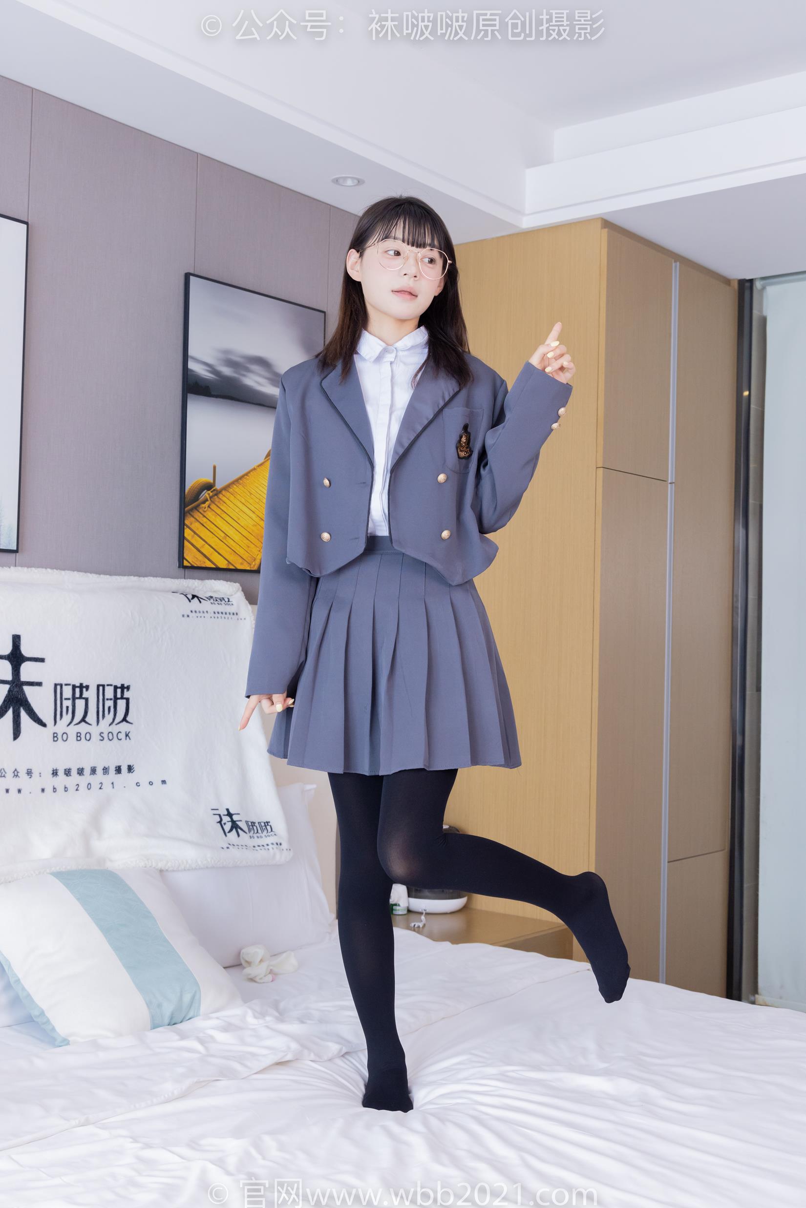 图片[55]-[BoBoSocks袜啵啵]NO.402 糯米-皮鞋、厚黑丝、学院jk[140P] – 速更版-美库