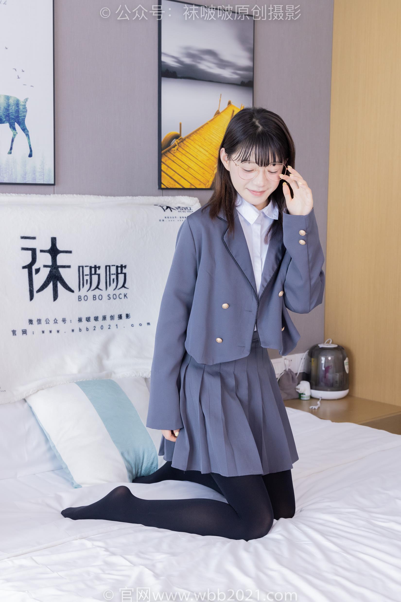 图片[67]-[BoBoSocks袜啵啵]NO.402 糯米-皮鞋、厚黑丝、学院jk[140P] – 速更版-美库