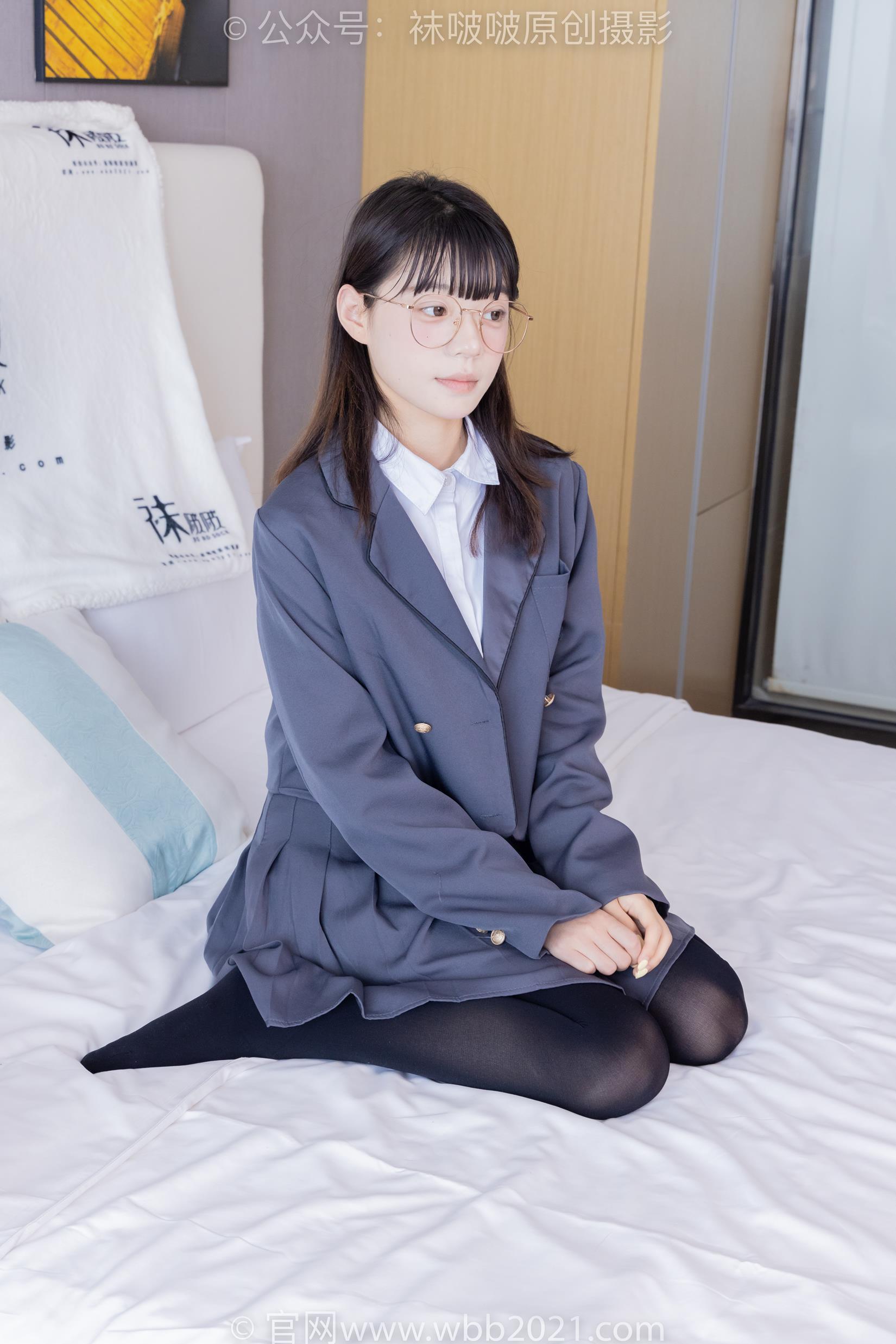 图片[75]-[BoBoSocks袜啵啵]NO.402 糯米-皮鞋、厚黑丝、学院jk[140P] – 速更版-美库