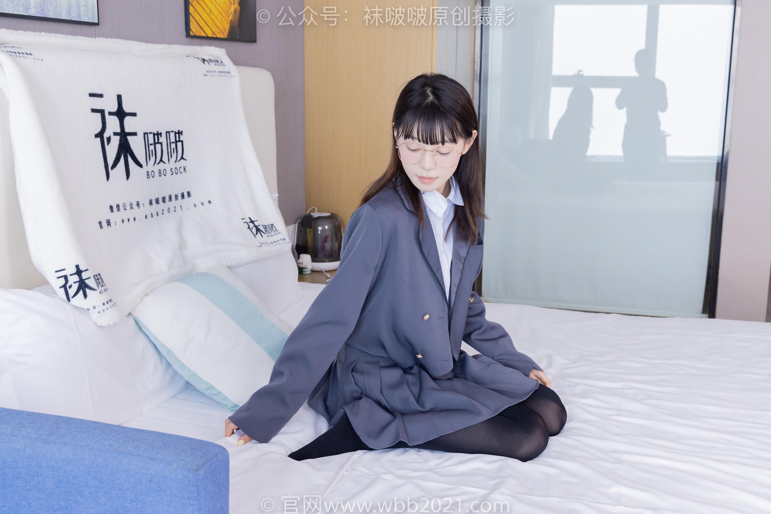 图片[77]-[BoBoSocks袜啵啵]NO.402 糯米-皮鞋、厚黑丝、学院jk[140P] – 速更版-美库