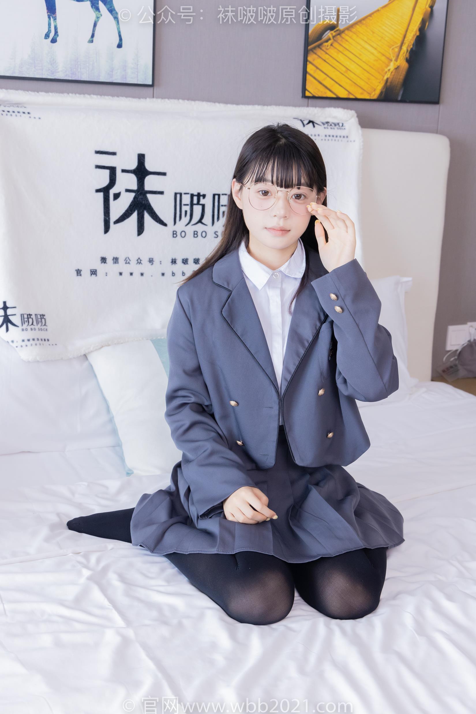 图片[81]-[BoBoSocks袜啵啵]NO.402 糯米-皮鞋、厚黑丝、学院jk[140P] – 速更版-美库