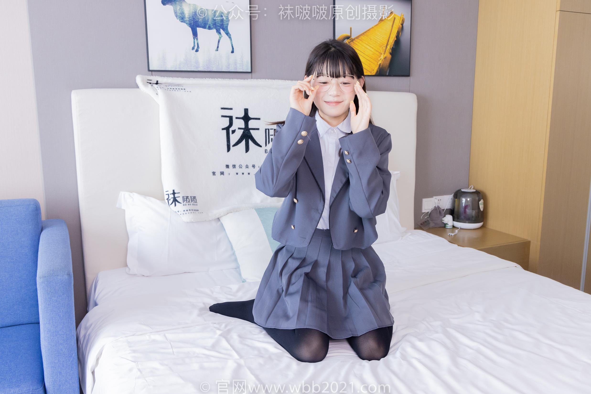 图片[83]-[BoBoSocks袜啵啵]NO.402 糯米-皮鞋、厚黑丝、学院jk[140P] – 速更版-美库