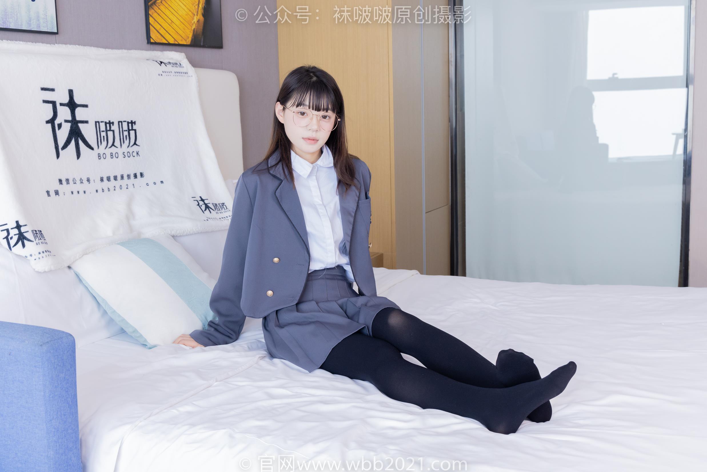 图片[89]-[BoBoSocks袜啵啵]NO.402 糯米-皮鞋、厚黑丝、学院jk[140P] – 速更版-美库