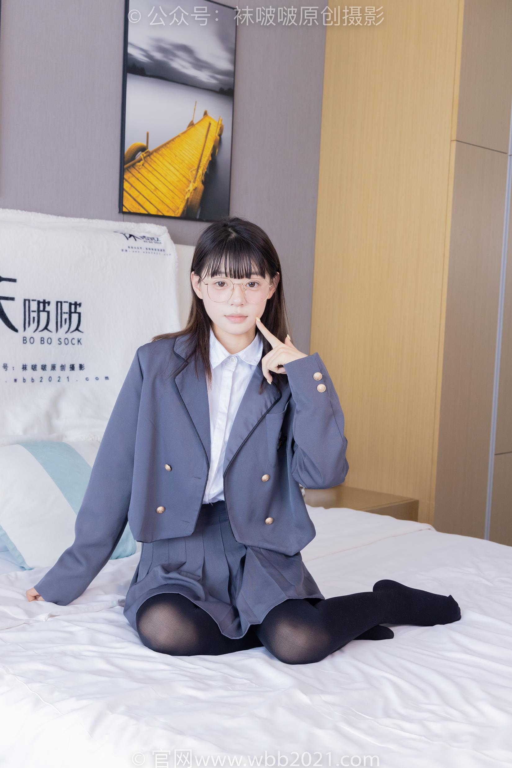 图片[96]-[BoBoSocks袜啵啵]NO.402 糯米-皮鞋、厚黑丝、学院jk[140P] – 速更版-美库