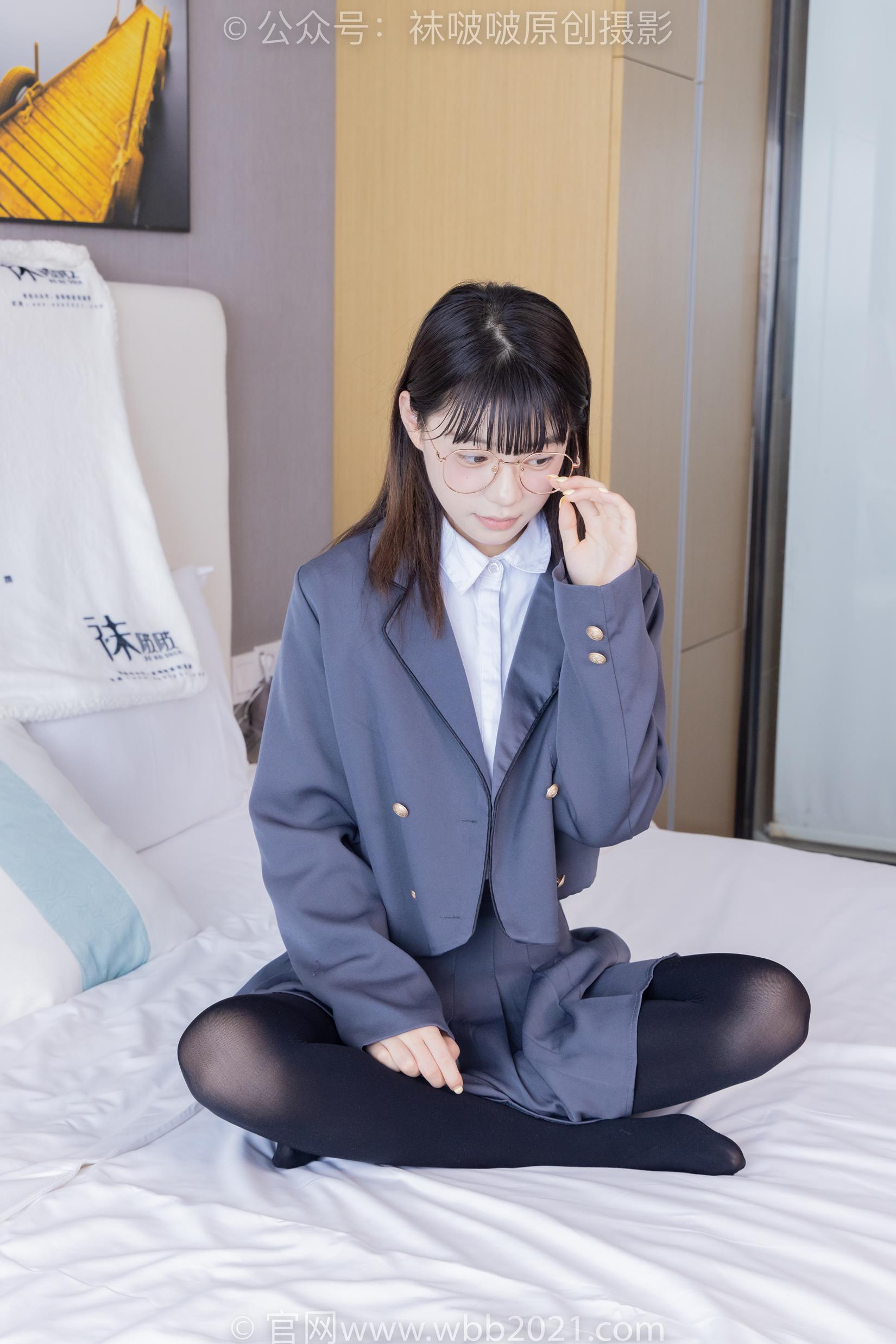 图片[105]-[BoBoSocks袜啵啵]NO.402 糯米-皮鞋、厚黑丝、学院jk[140P] – 速更版-美库