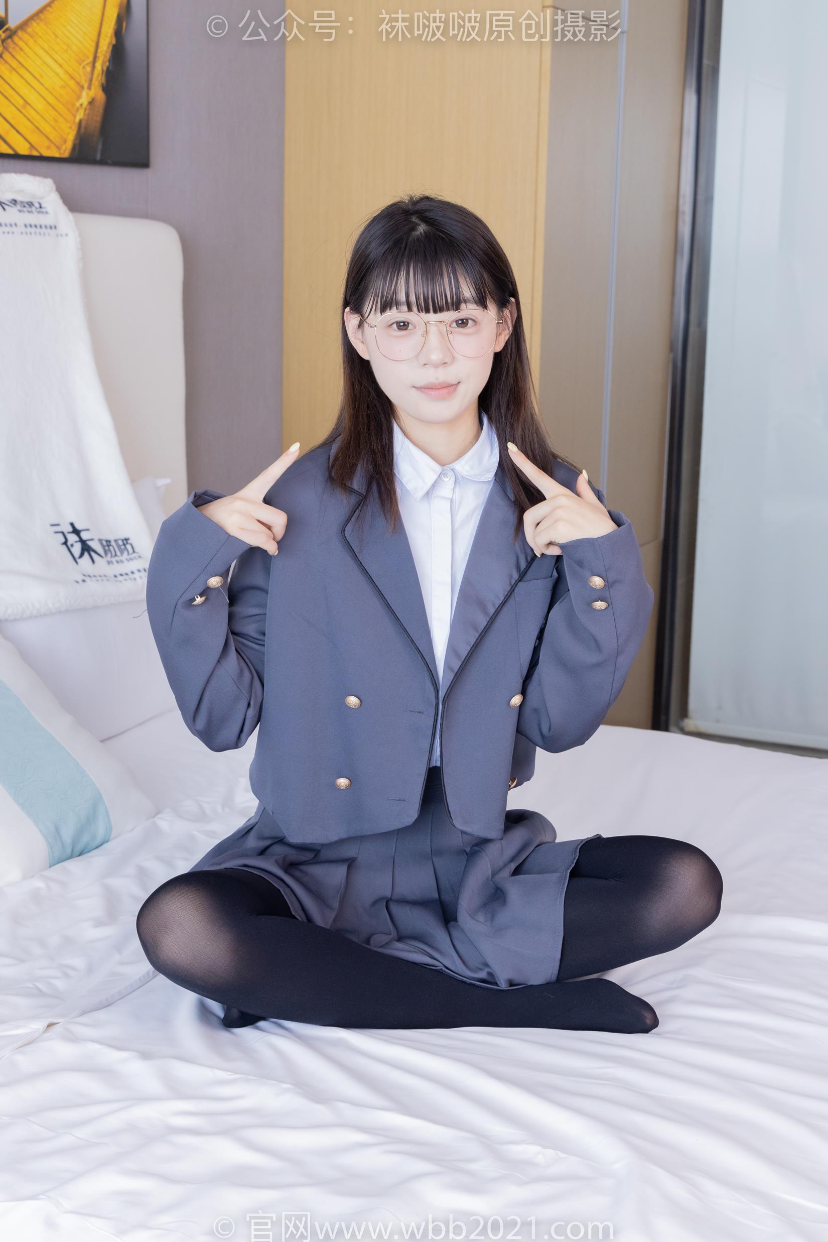 图片[106]-[BoBoSocks袜啵啵]NO.402 糯米-皮鞋、厚黑丝、学院jk[140P] – 速更版-美库