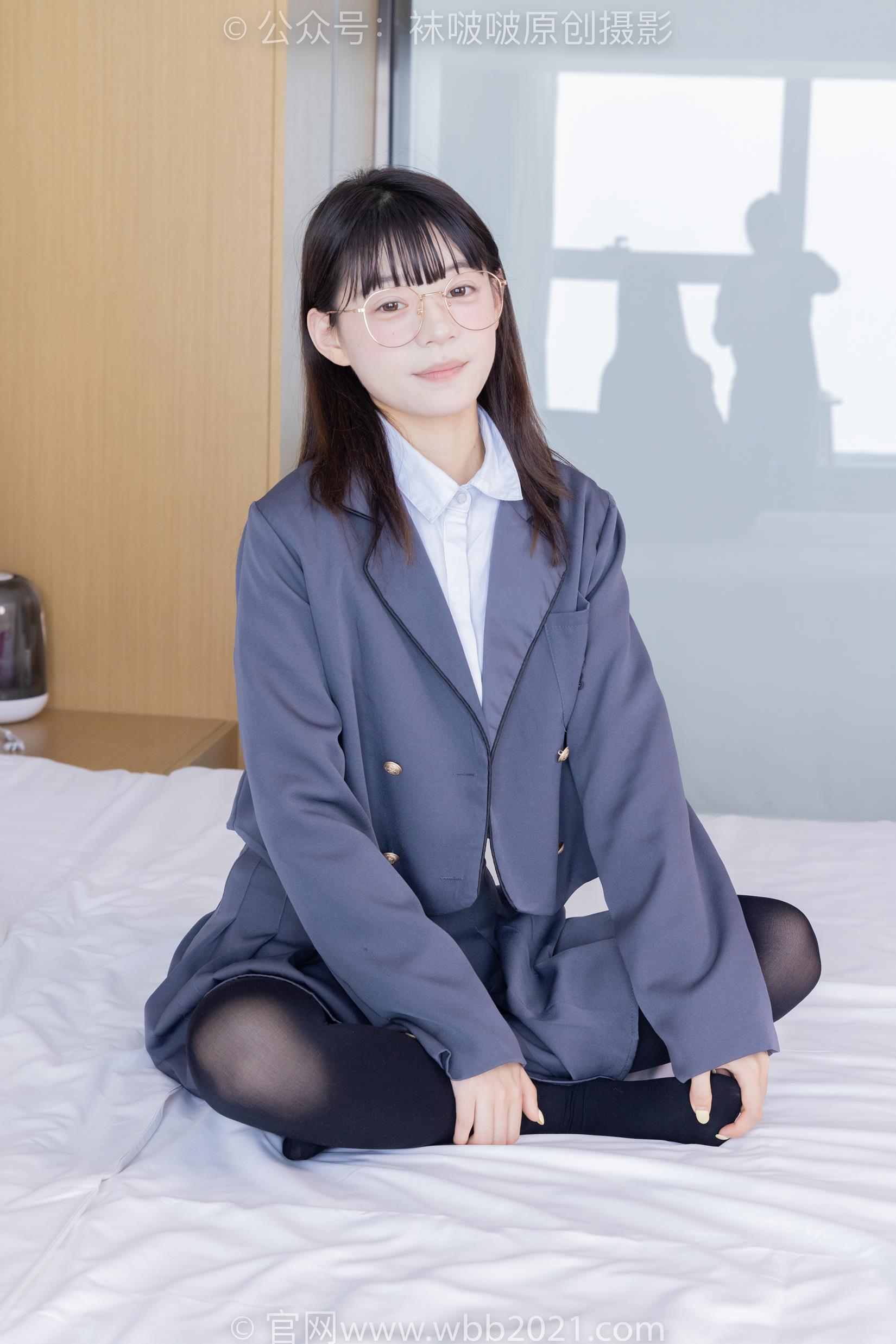 图片[110]-[BoBoSocks袜啵啵]NO.402 糯米-皮鞋、厚黑丝、学院jk[140P] – 速更版-美库