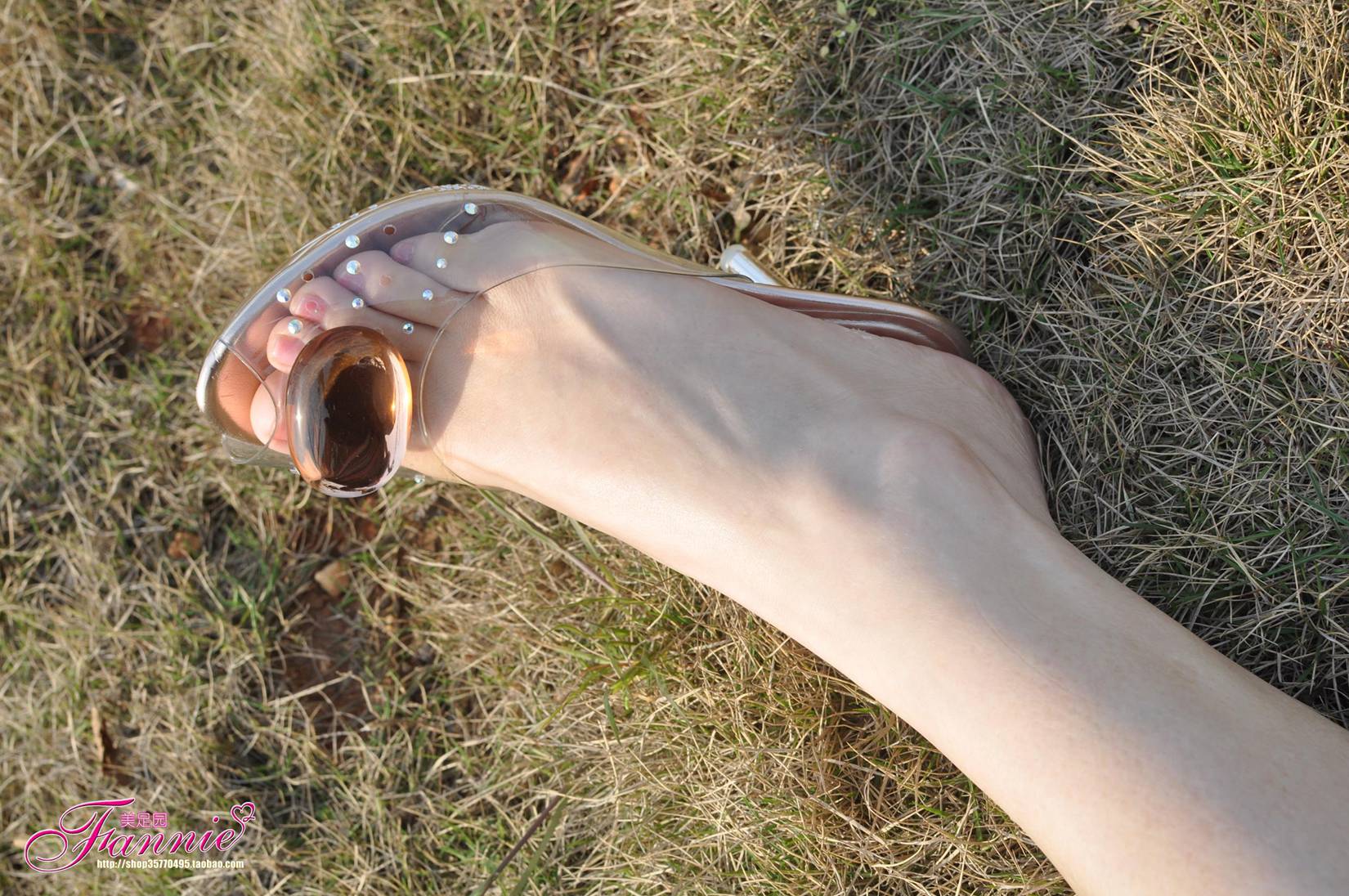 图片[26]-Fannie芬妮每足园 No.553 野草闲花蓬春生 透明凉拖[68P] – 速更版-美库