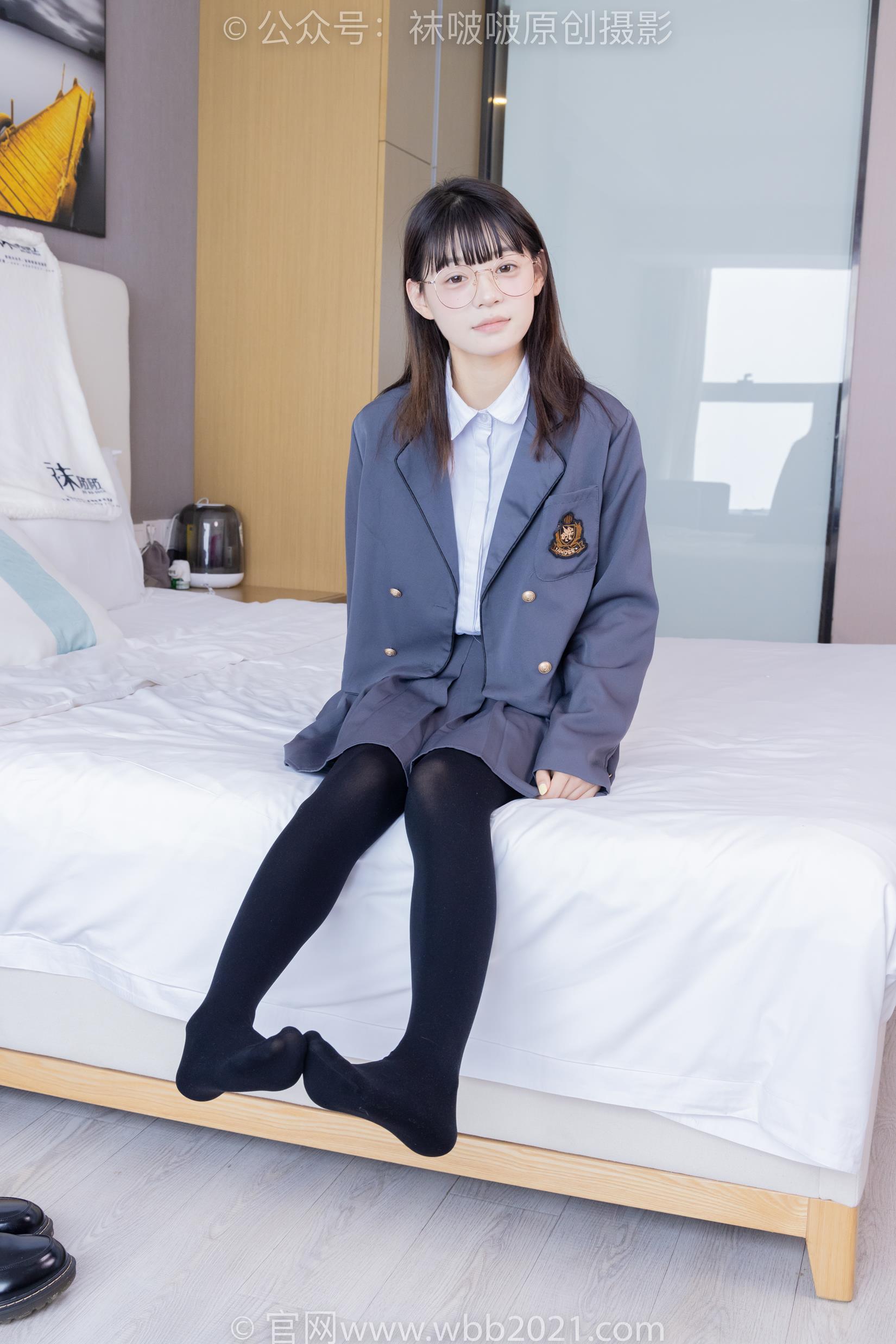 图片[122]-[BoBoSocks袜啵啵]NO.402 糯米-皮鞋、厚黑丝、学院jk[140P] – 速更版-美库