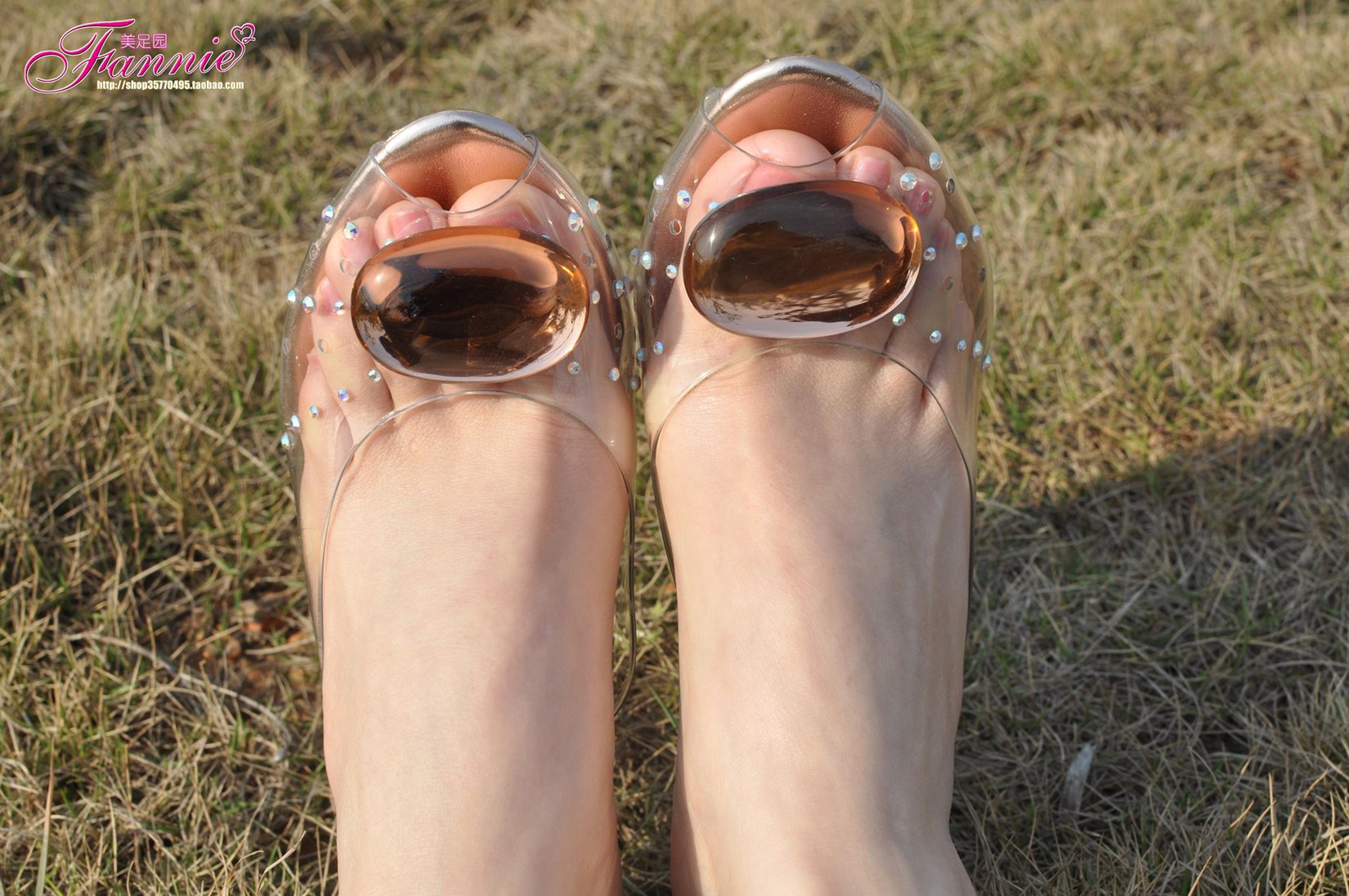 图片[29]-Fannie芬妮每足园 No.553 野草闲花蓬春生 透明凉拖[68P] – 速更版-美库