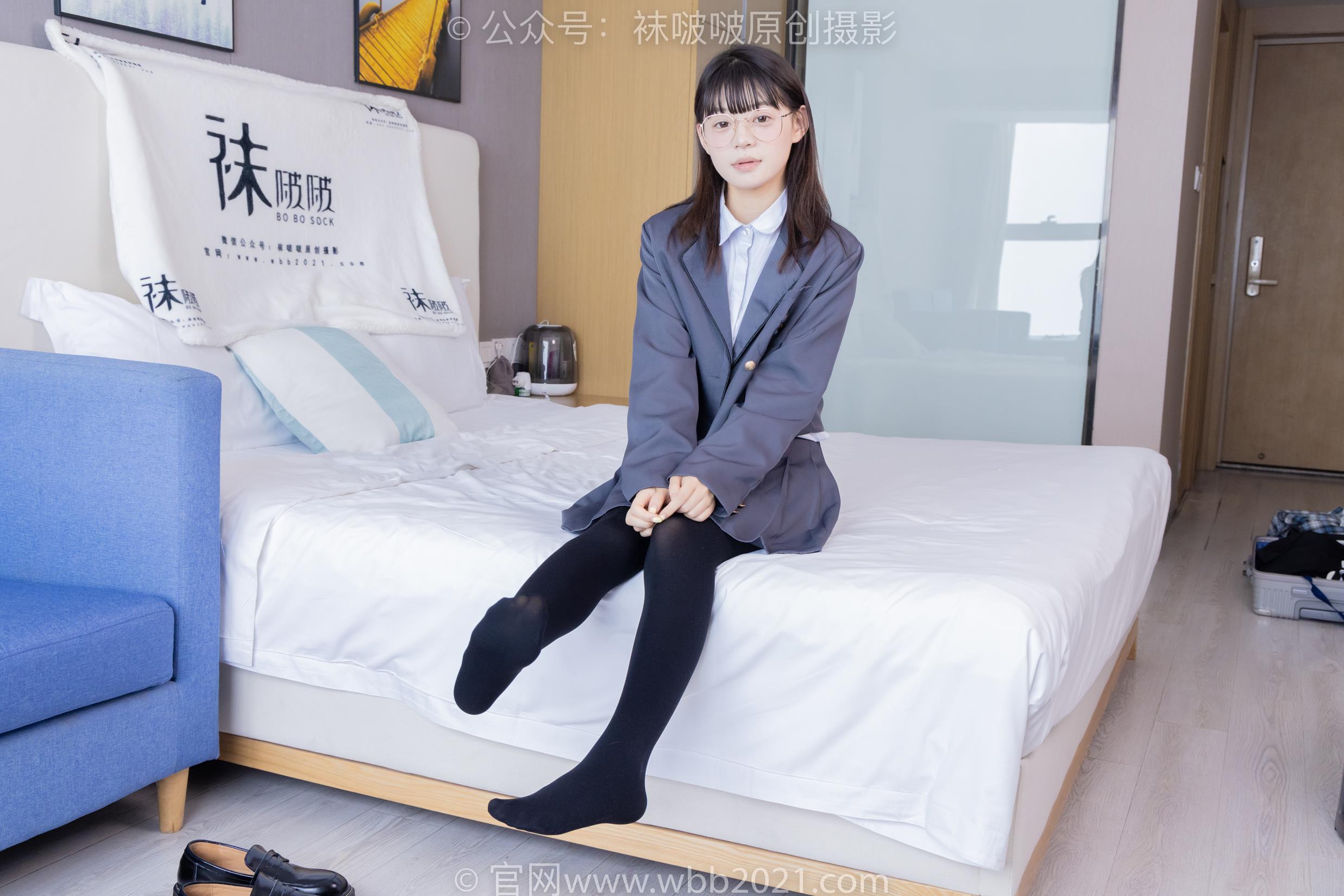 图片[124]-[BoBoSocks袜啵啵]NO.402 糯米-皮鞋、厚黑丝、学院jk[140P] – 速更版-美库