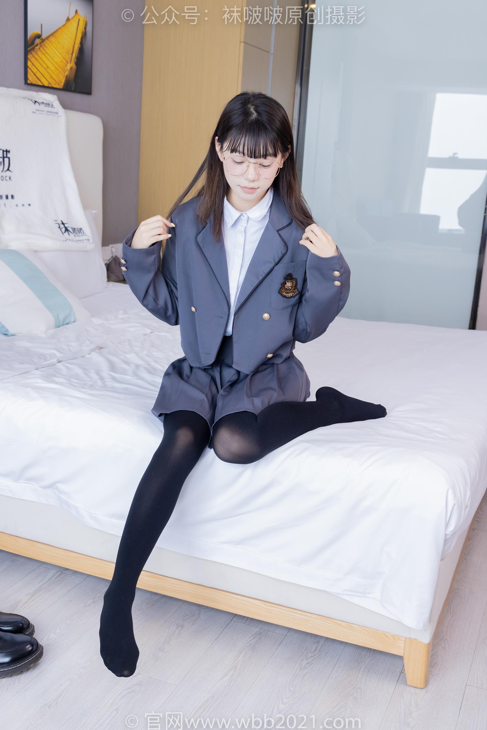 图片[134]-[BoBoSocks袜啵啵]NO.402 糯米-皮鞋、厚黑丝、学院jk[140P] – 速更版-美库