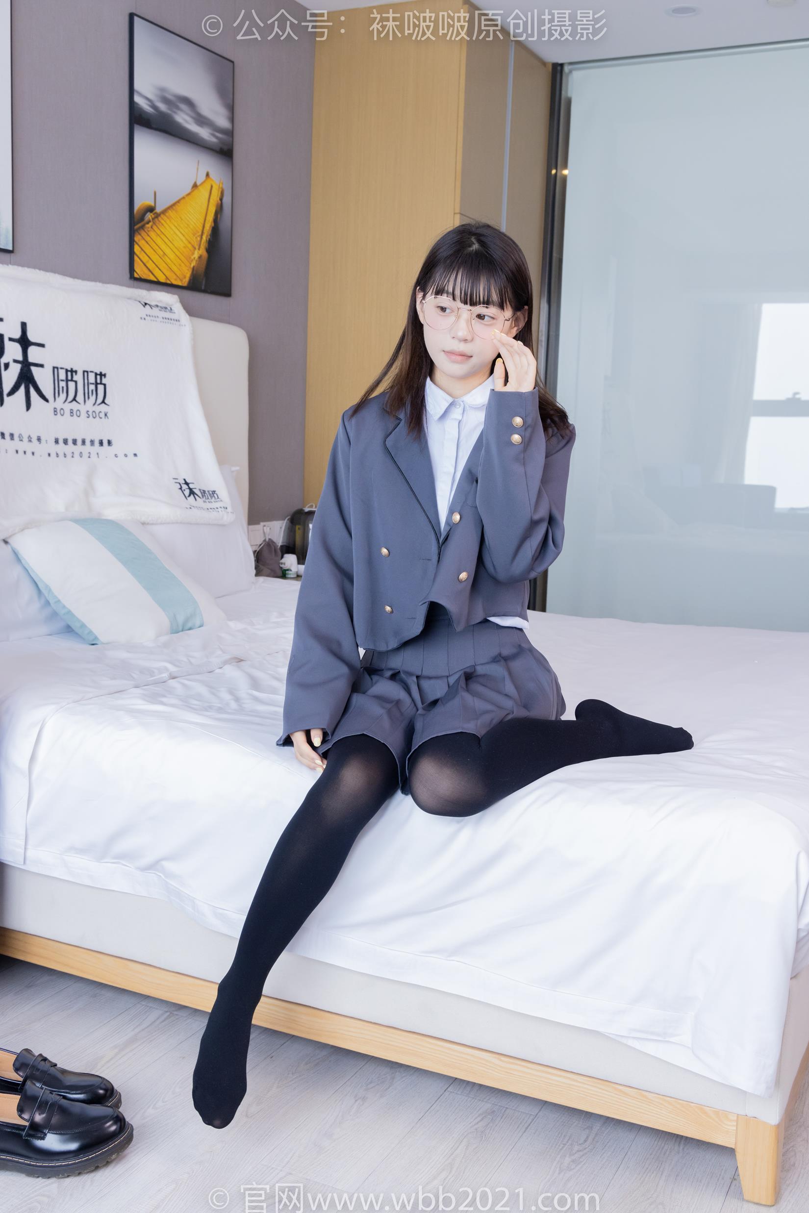 图片[135]-[BoBoSocks袜啵啵]NO.402 糯米-皮鞋、厚黑丝、学院jk[140P] – 速更版-美库