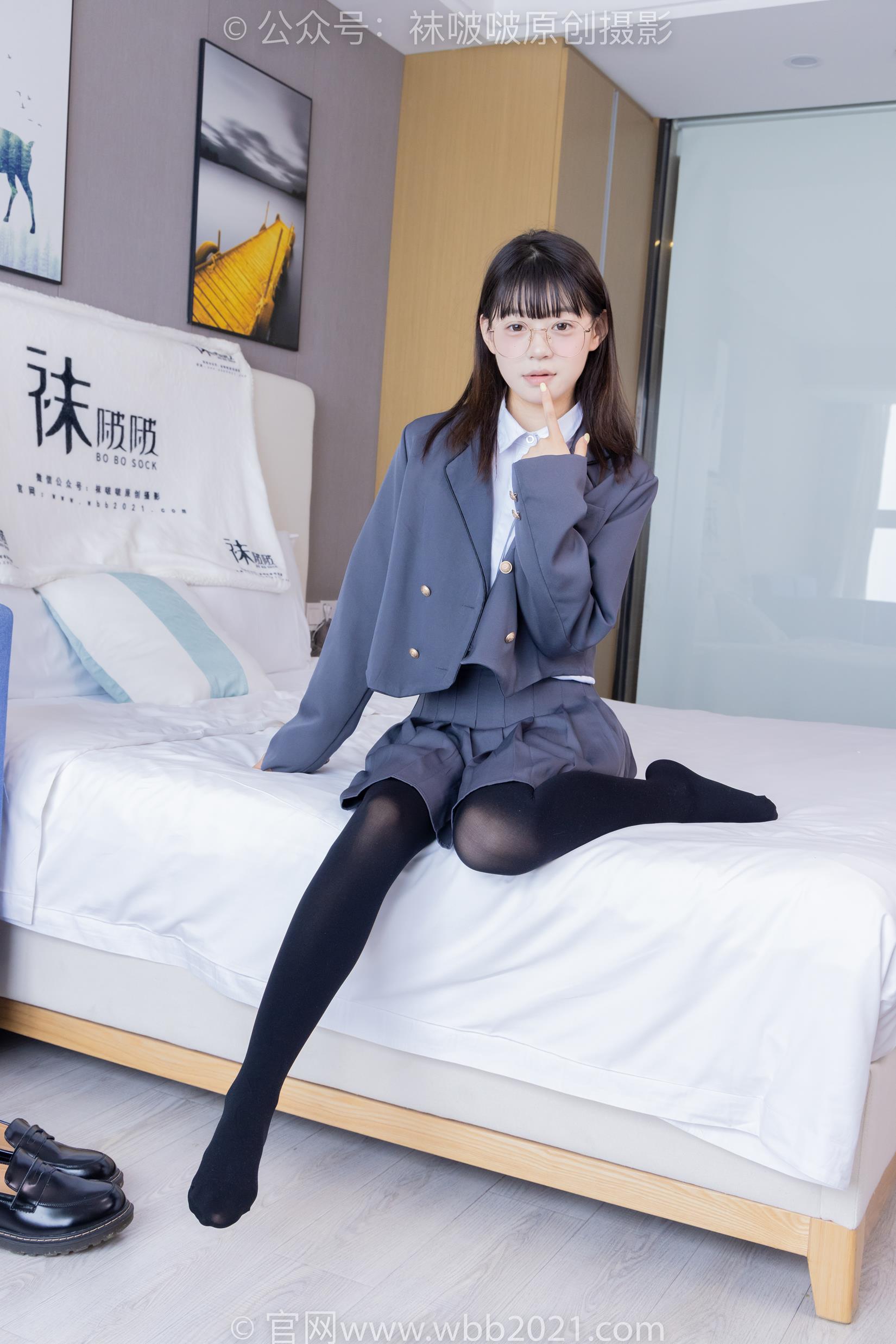 图片[137]-[BoBoSocks袜啵啵]NO.402 糯米-皮鞋、厚黑丝、学院jk[140P] – 速更版-美库