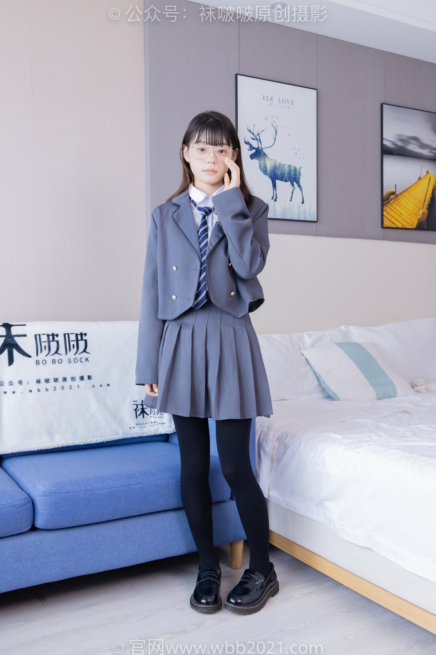 图片[141]-[BoBoSocks袜啵啵]NO.402 糯米-皮鞋、厚黑丝、学院jk[140P] – 速更版-美库