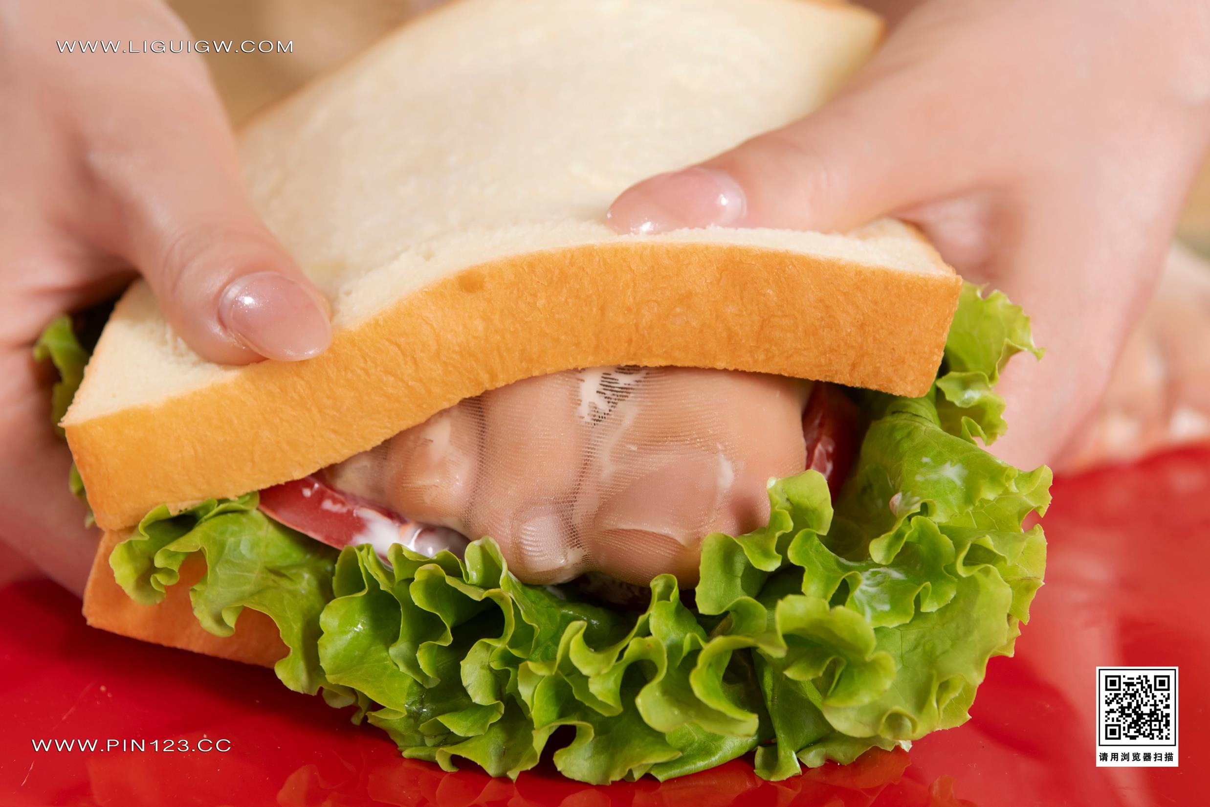 图片[39]-[Ligui丽柜] 2024.08.05《香足三明治》甜甜 [83P] – 速更版-美库