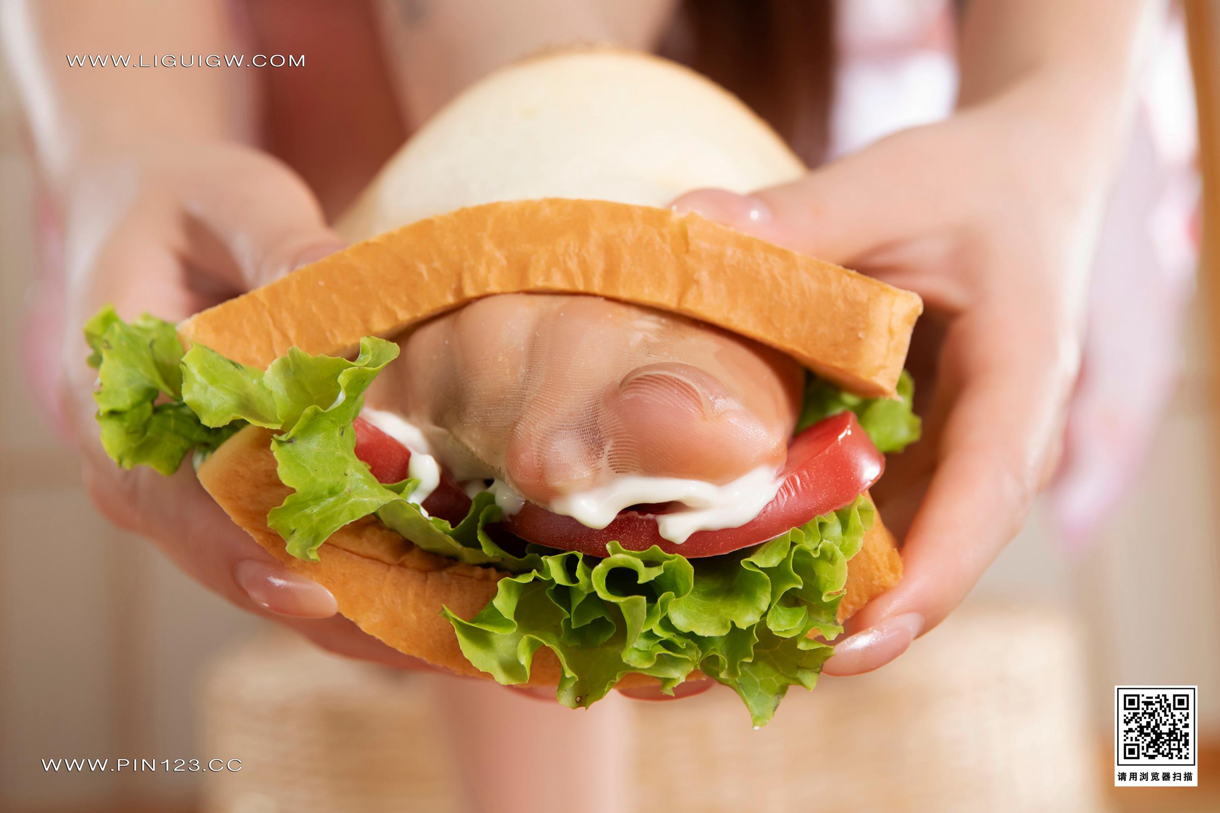 图片[42]-[Ligui丽柜] 2024.08.05《香足三明治》甜甜 [83P] – 速更版-美库