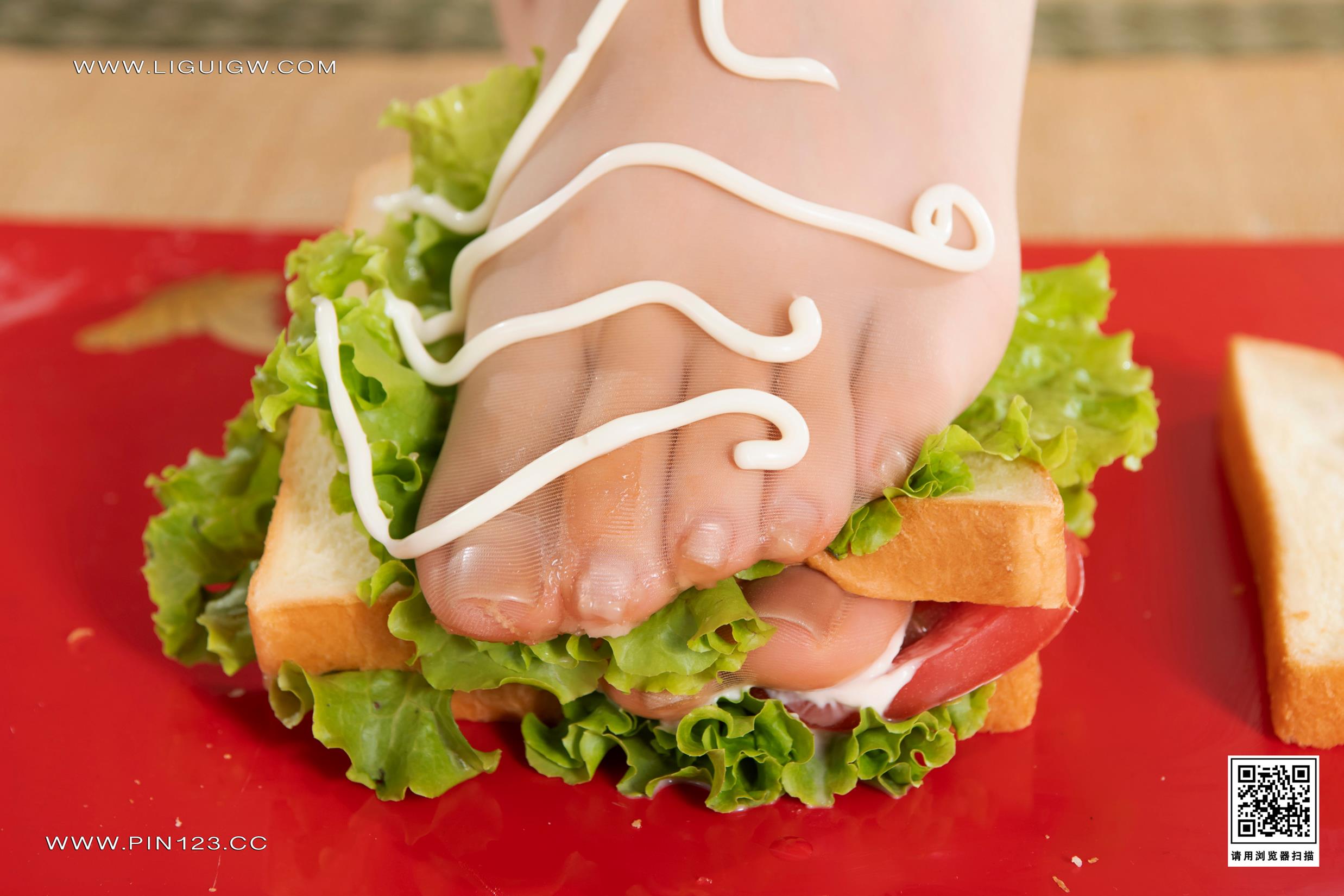 图片[48]-[Ligui丽柜] 2024.08.05《香足三明治》甜甜 [83P] – 速更版-美库