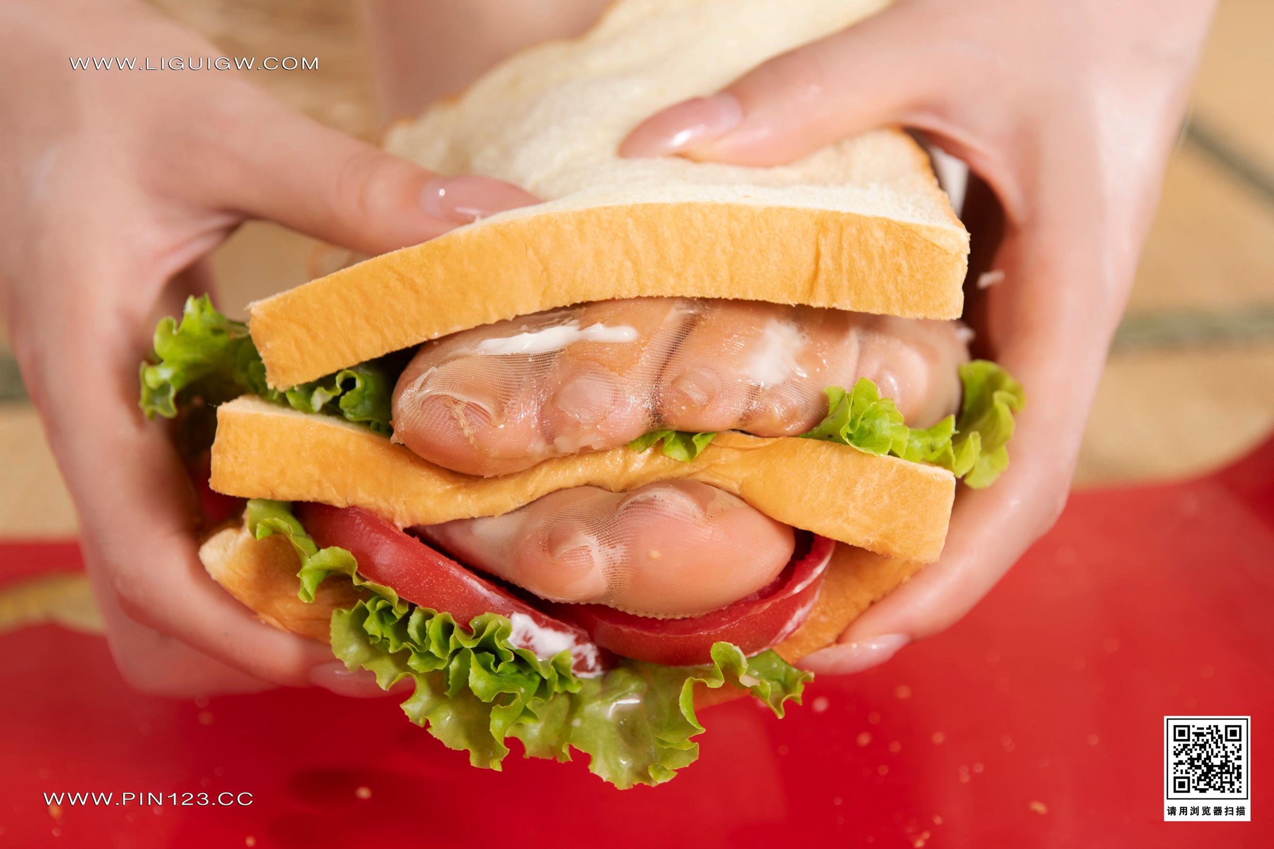 图片[50]-[Ligui丽柜] 2024.08.05《香足三明治》甜甜 [83P] – 速更版-美库