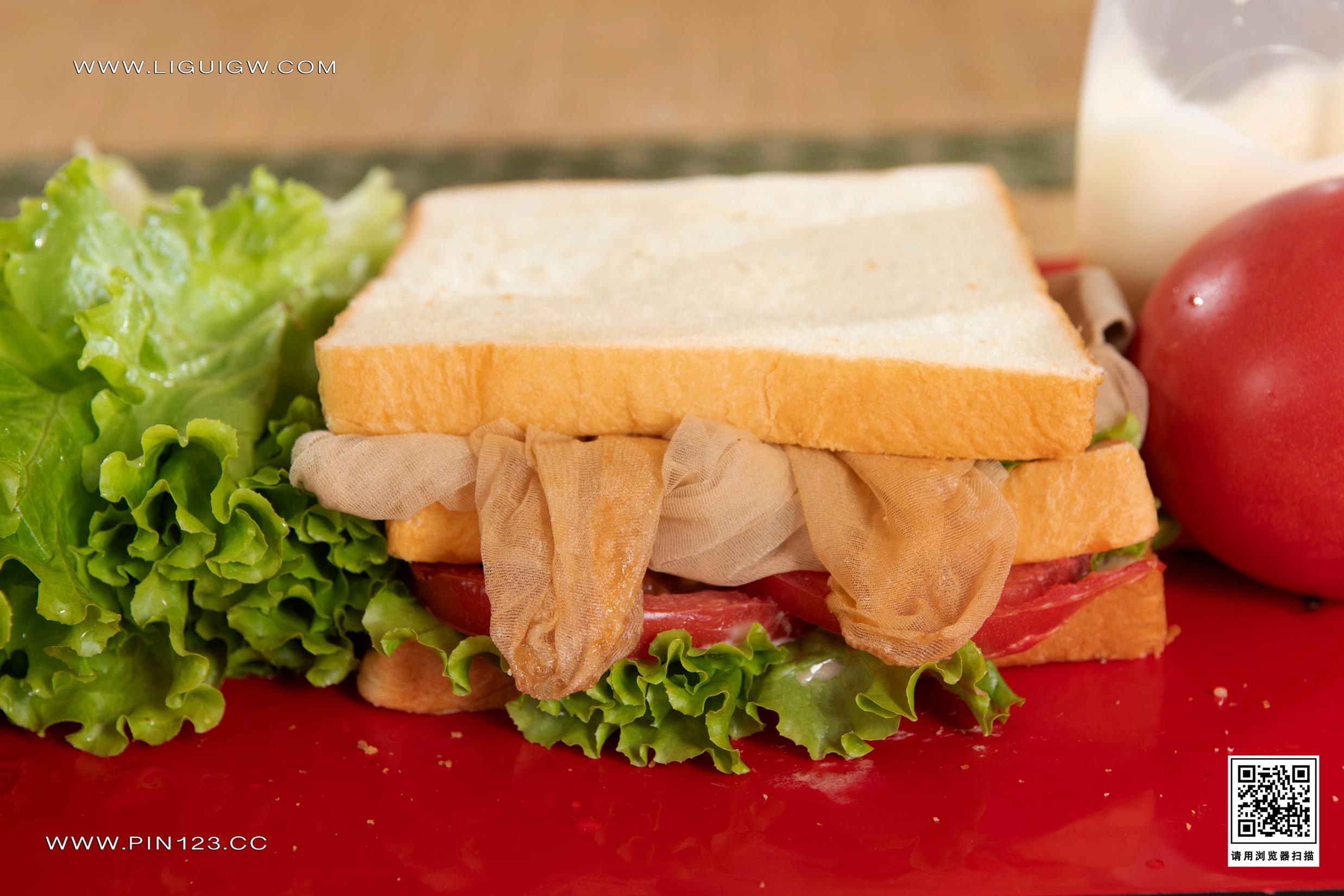 图片[77]-[Ligui丽柜] 2024.08.05《香足三明治》甜甜 [83P] – 速更版-美库