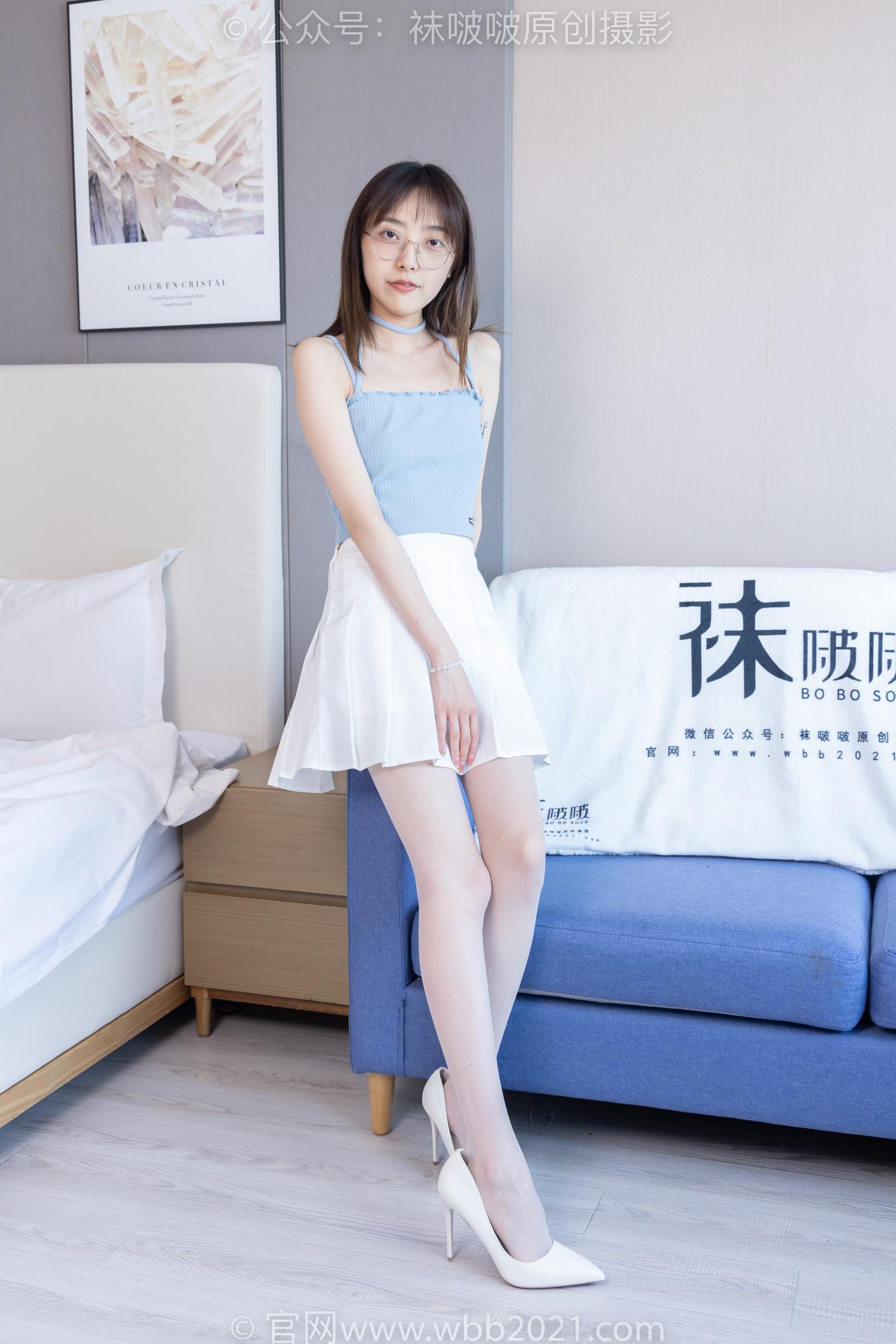 图片[10]-[BoBoSocks袜啵啵]NO.403 稚予-高跟鞋、板鞋、波点黑丝、波点白丝[145P] – 速更版-美库